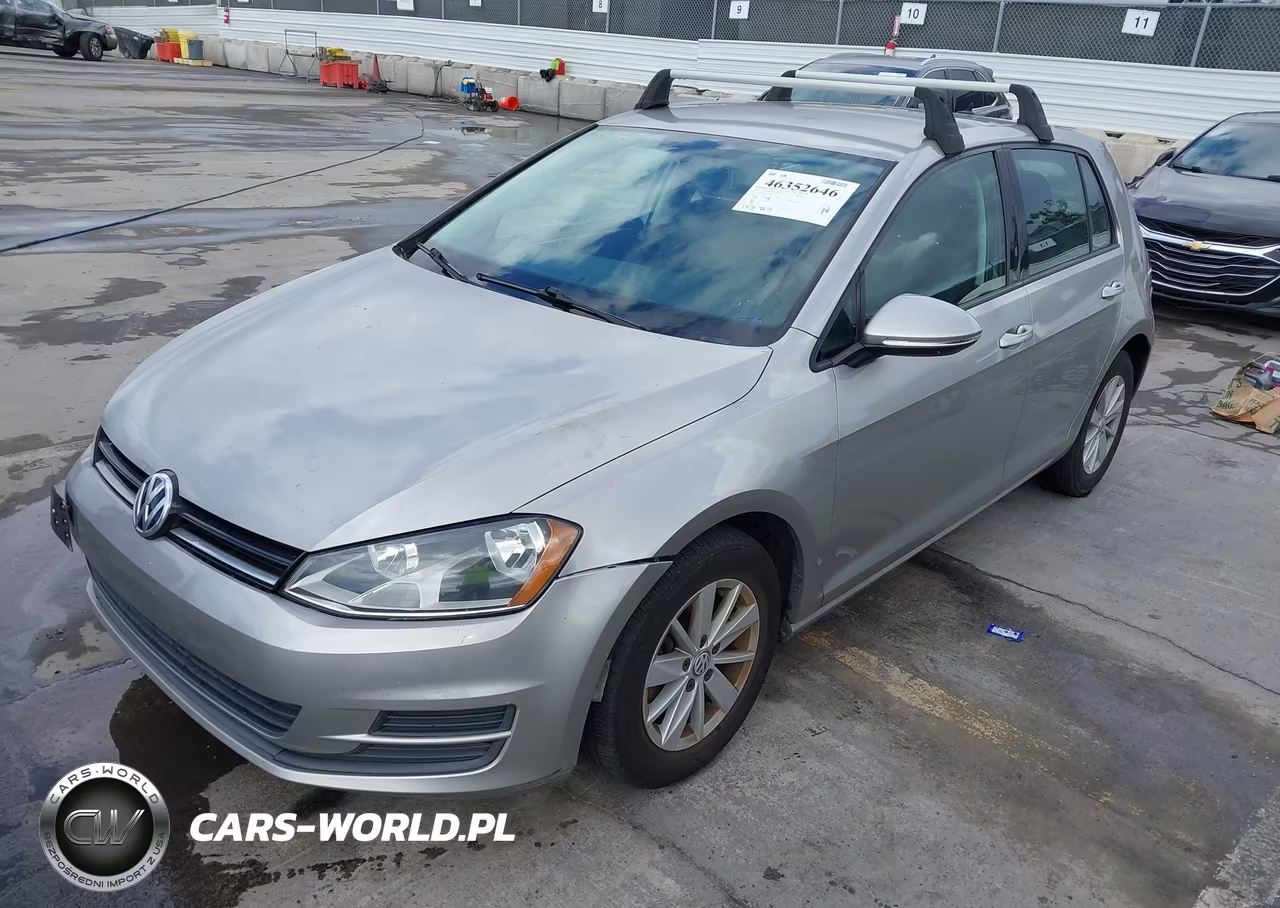 2016 Volkswagen Golf Tsi S 4-Door VIN:3VW217AU9GM011034 - 2