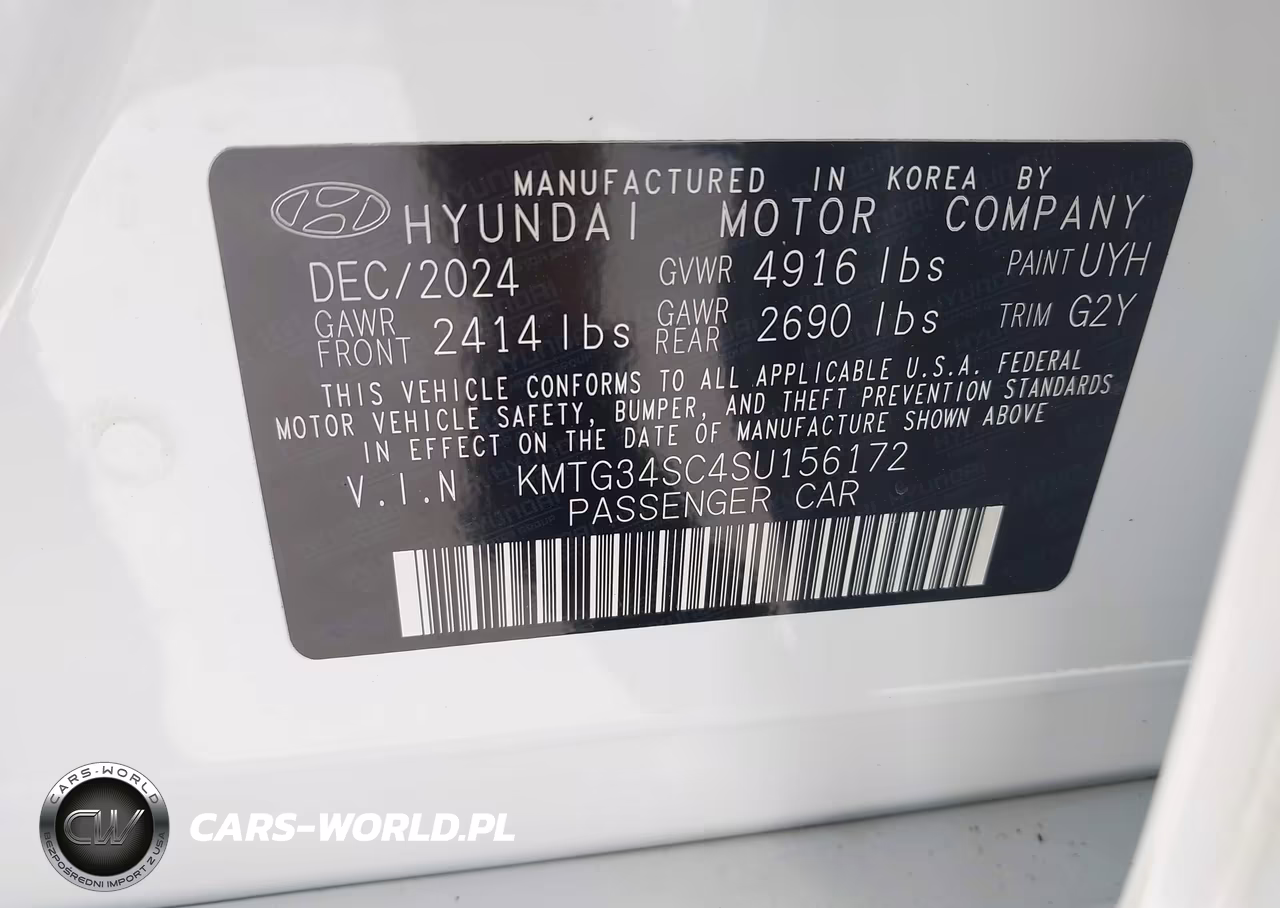 2025 Genesis G70 2.5T Awd VIN:KMTG34SC4SU156172 - 9