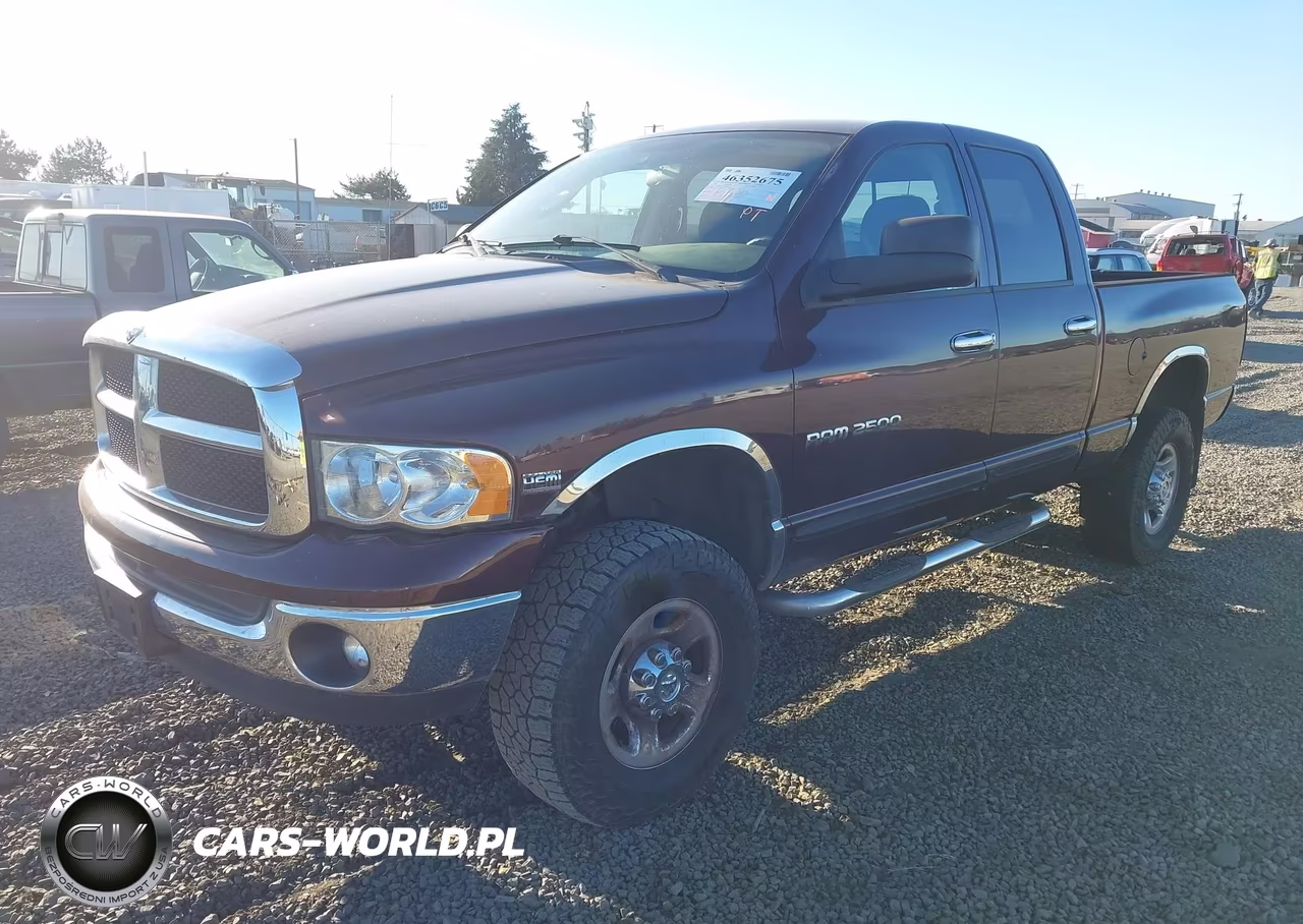 2005 Dodge Ram 2500 Slt-Laramie VIN:3D7KS28D85G820521 - 2