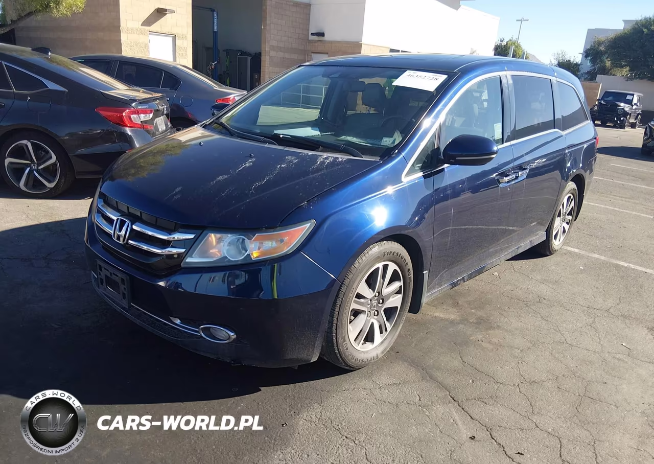 2014 Honda Odyssey Touring-Touring Elite VIN:5FNRL5H94EB001188 - 2