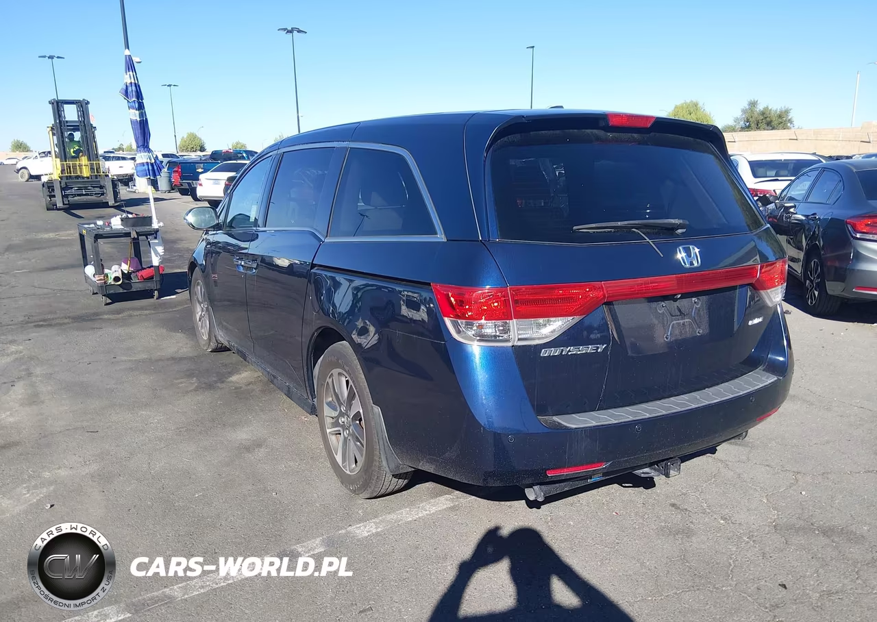 2014 Honda Odyssey Touring-Touring Elite VIN:5FNRL5H94EB001188 - 3