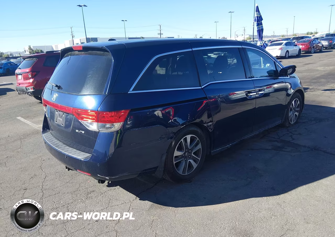 2014 Honda Odyssey Touring-Touring Elite VIN:5FNRL5H94EB001188 - 4