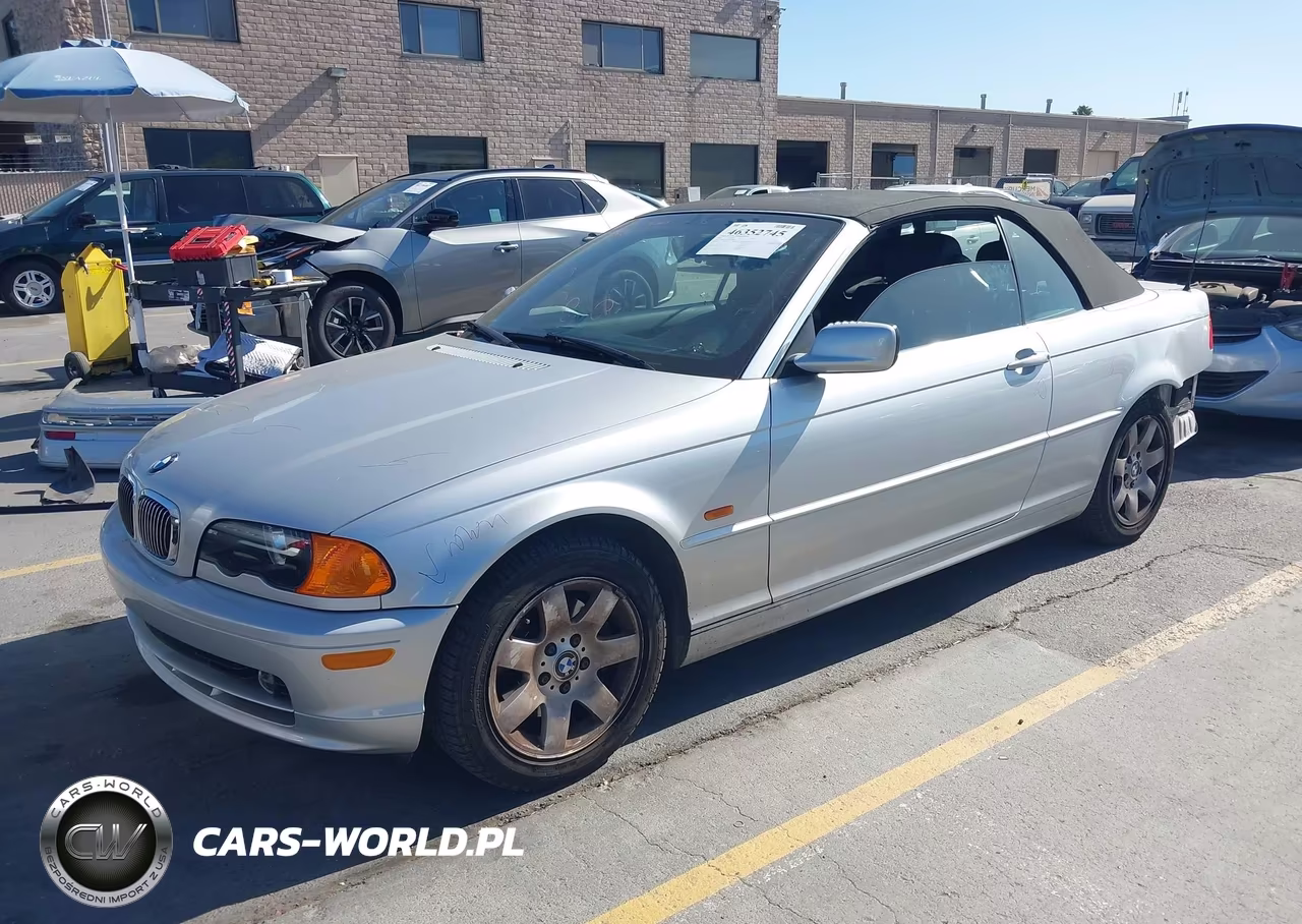 2000 BMW 323Ci VIN:WBABR3340YEB40966 - 2