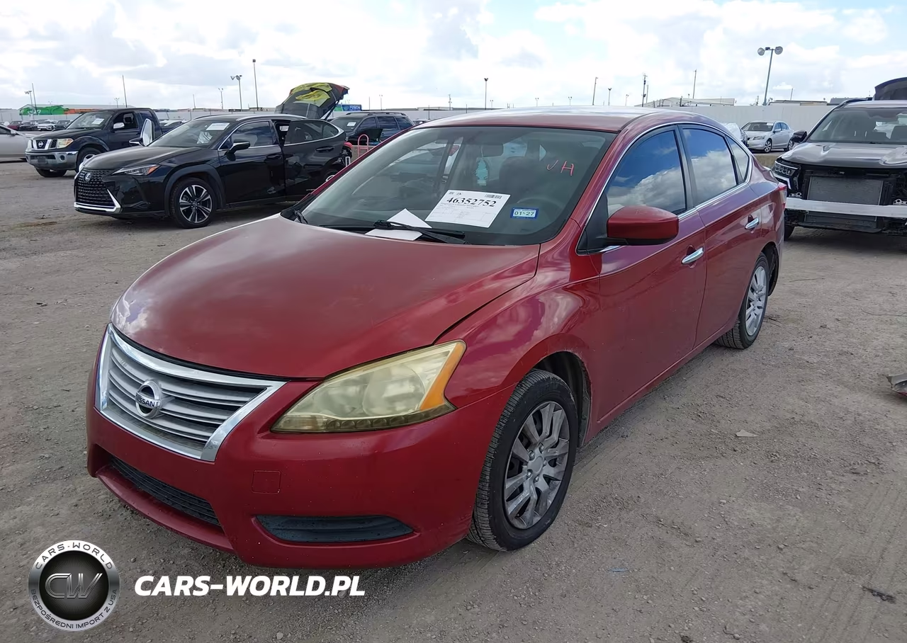 2013 Nissan Sentra S VIN:3N1AB7AP7DL743172 - 2