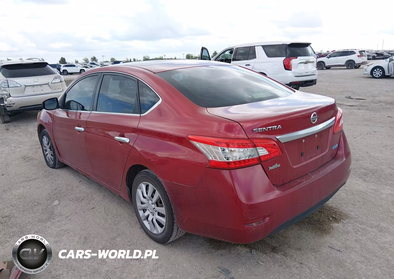 2013 Nissan Sentra S VIN:3N1AB7AP7DL743172 - 3