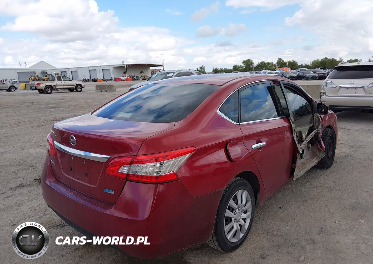 2013 Nissan Sentra S VIN:3N1AB7AP7DL743172 - 4