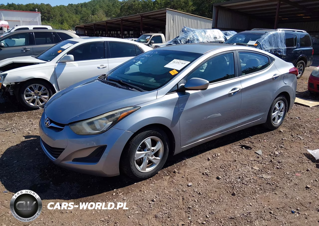 2015 Hyundai Elantra Se VIN:5NPDH4AE9FH631921 - 2