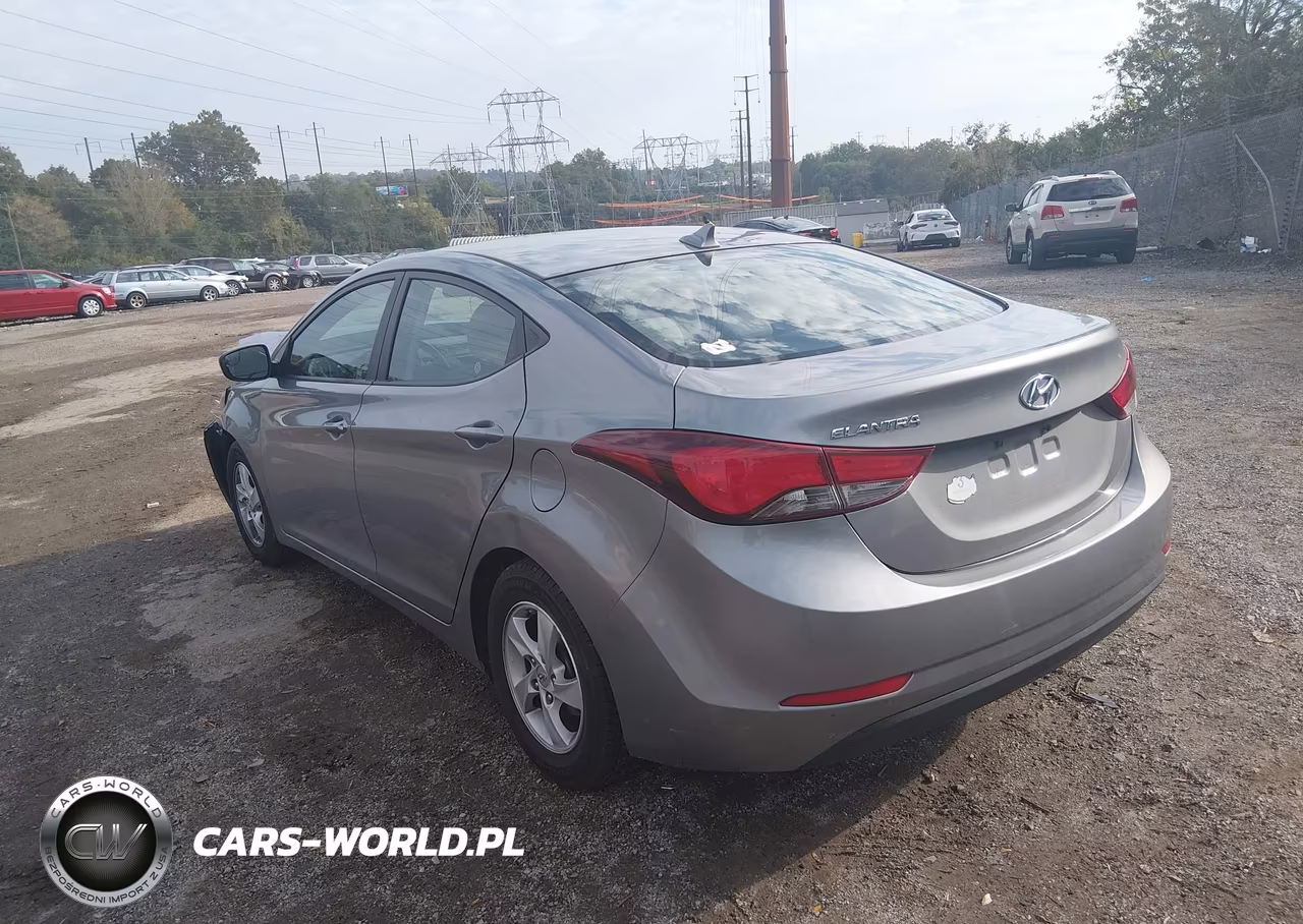 2014 Hyundai Elantra Se VIN:KMHDH4AE7EU179242 - 3