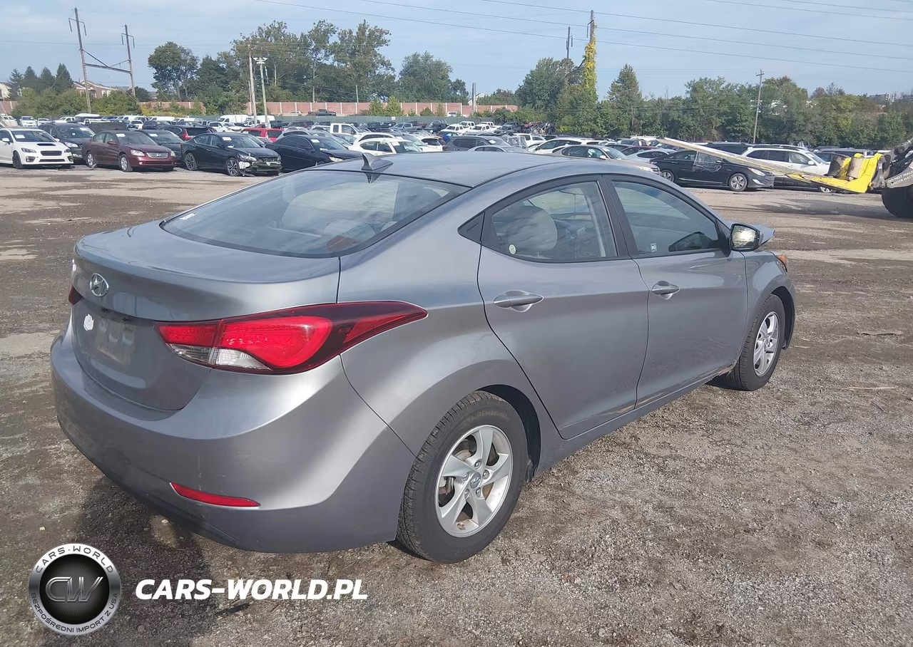 2014 Hyundai Elantra Se VIN:KMHDH4AE7EU179242 - 4