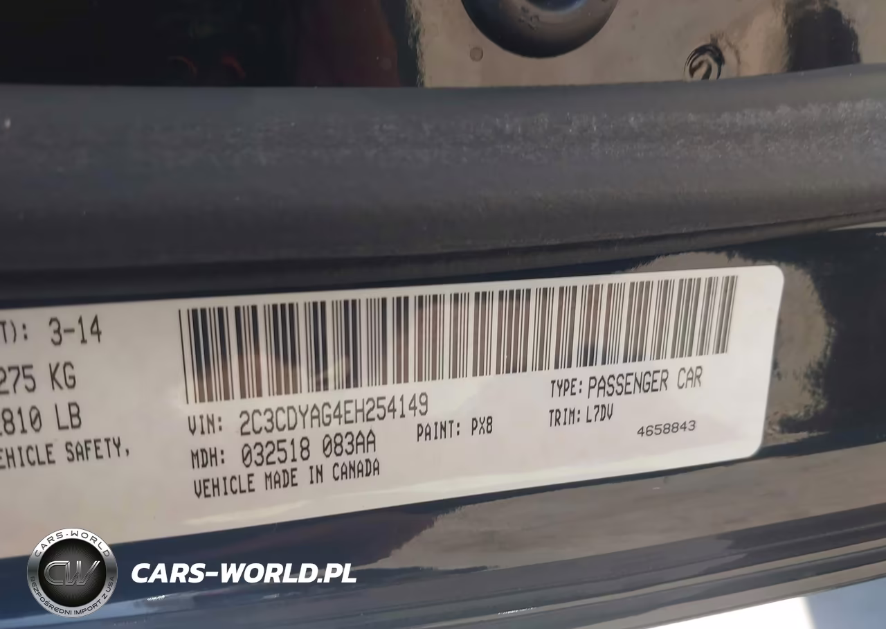 2014 Dodge Challenger Sxt VIN:2C3CDYAG4EH254149 - 9