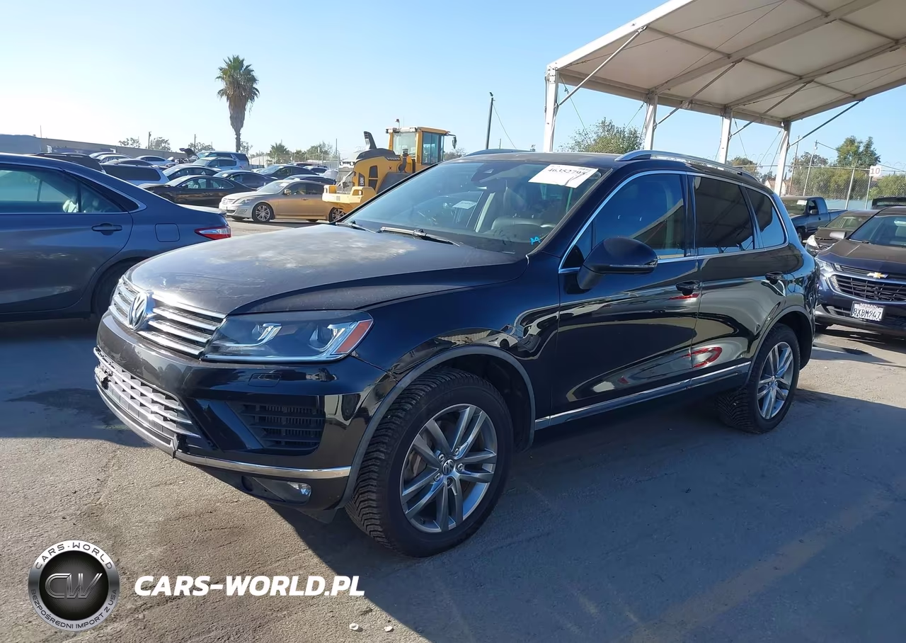 2016 Volkswagen Touareg Tdi Lux VIN:WVGEP9BP9GD001050 - 2