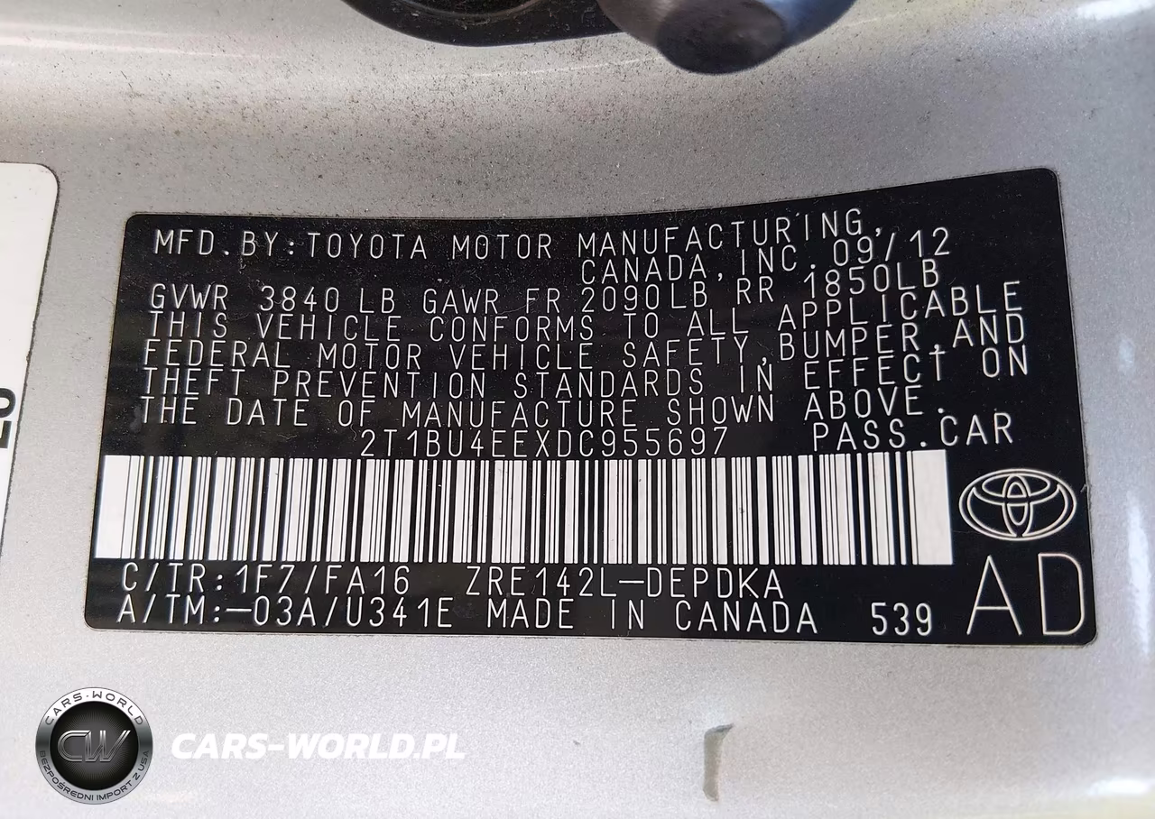 2013 Toyota Corolla L VIN:2T1BU4EEXDC955697 - 9