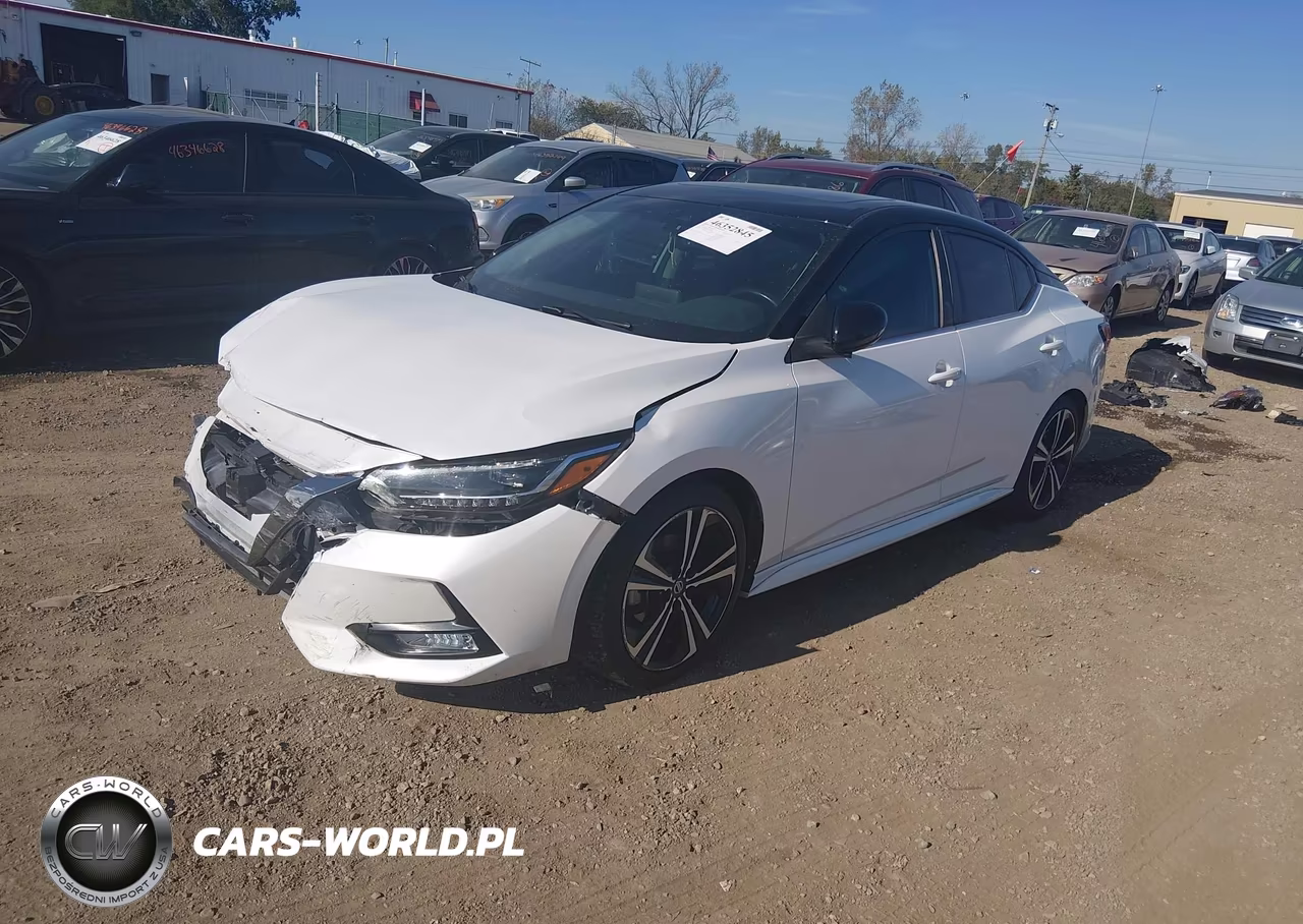 2021 Nissan Sentra Sr Xtronic Cvt VIN:3N1AB8DV1MY290198 - 2