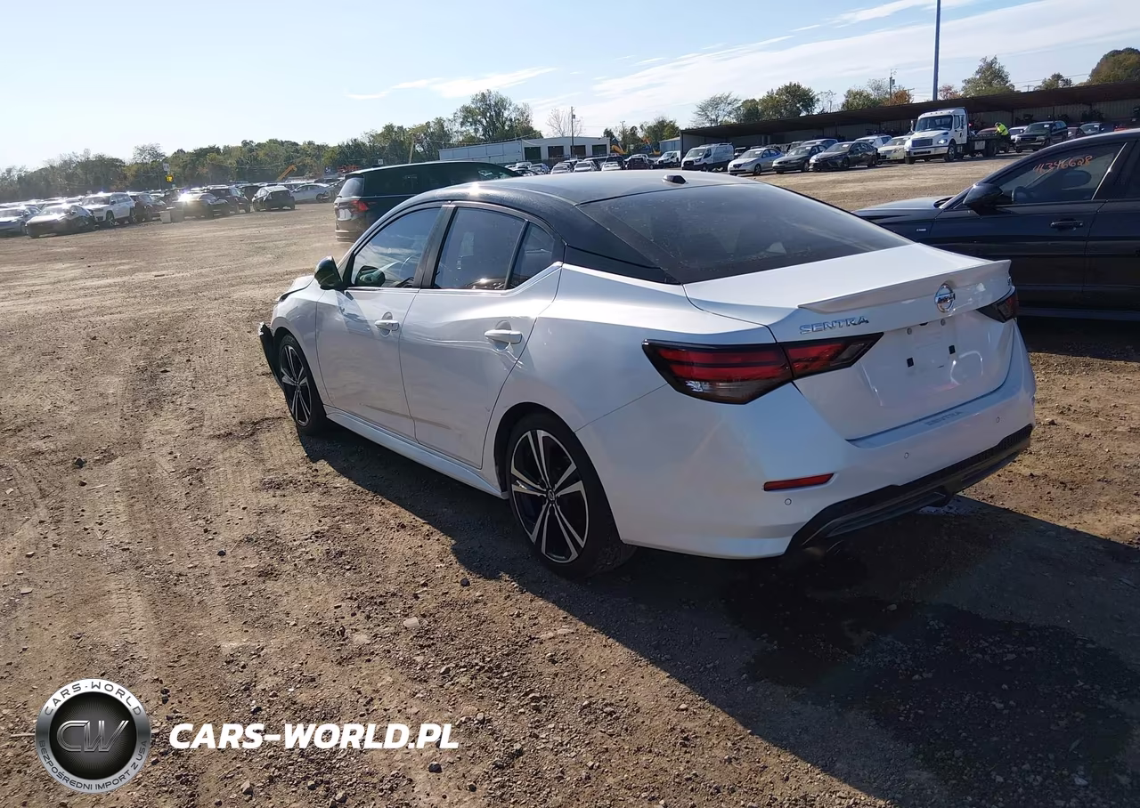 2021 Nissan Sentra Sr Xtronic Cvt VIN:3N1AB8DV1MY290198 - 3