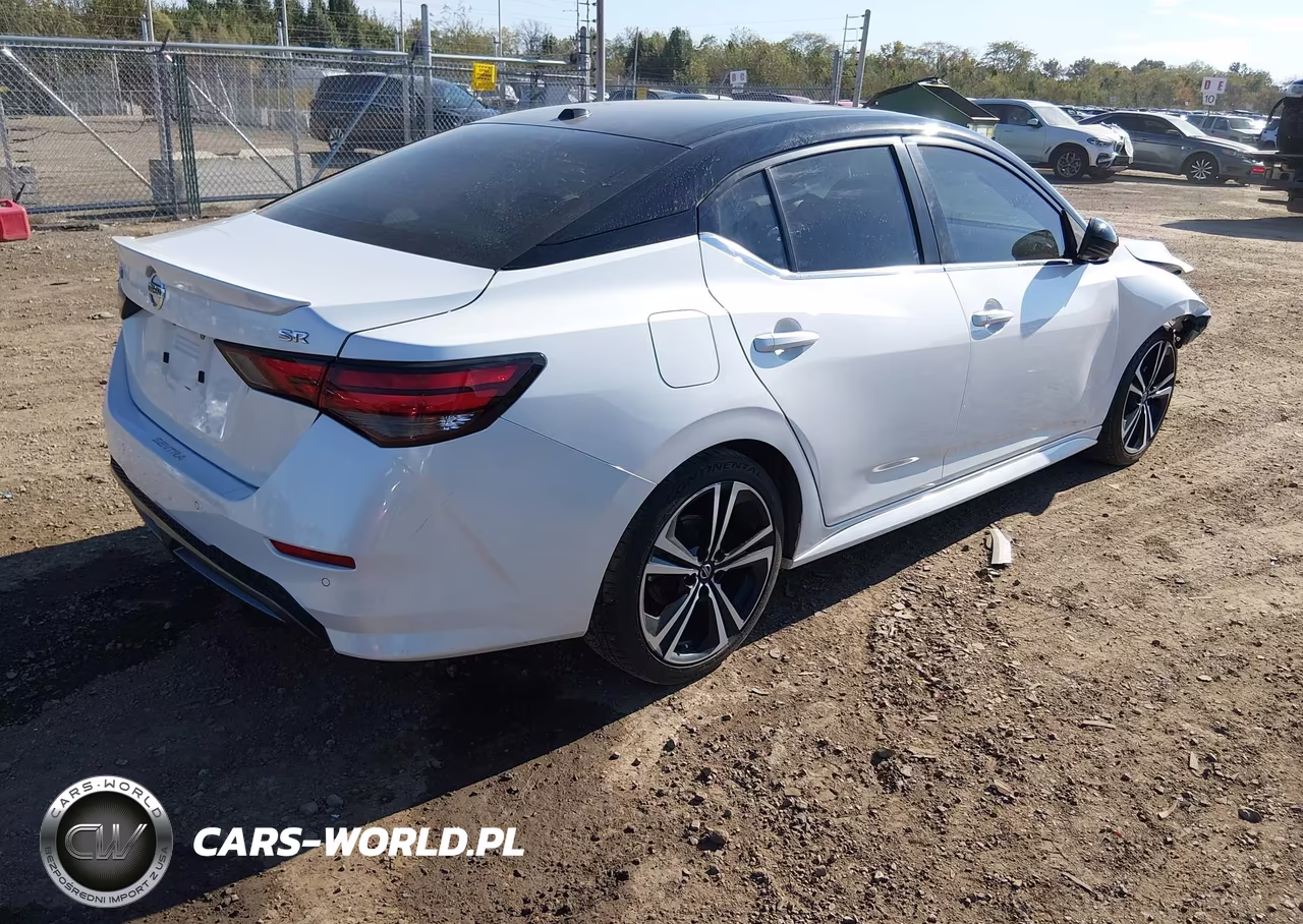2021 Nissan Sentra Sr Xtronic Cvt VIN:3N1AB8DV1MY290198 - 4