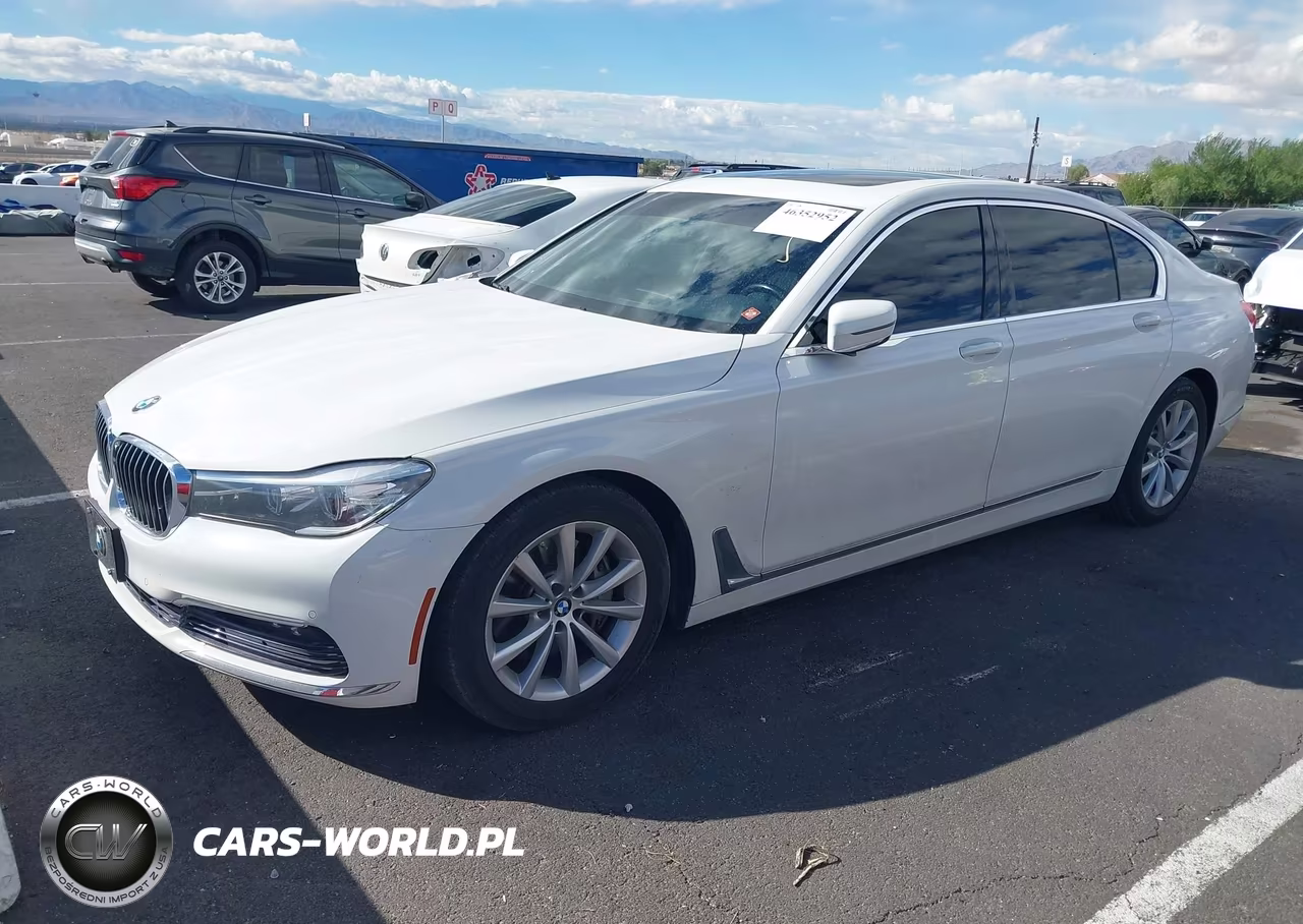 2016 BMW 740I VIN:WBA7E2C56GG548148 - 2