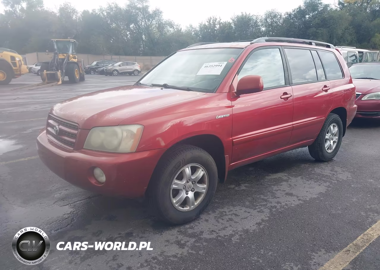 2002 Toyota Highlander Limited V6 VIN:JTEHF21A320091722 - 2