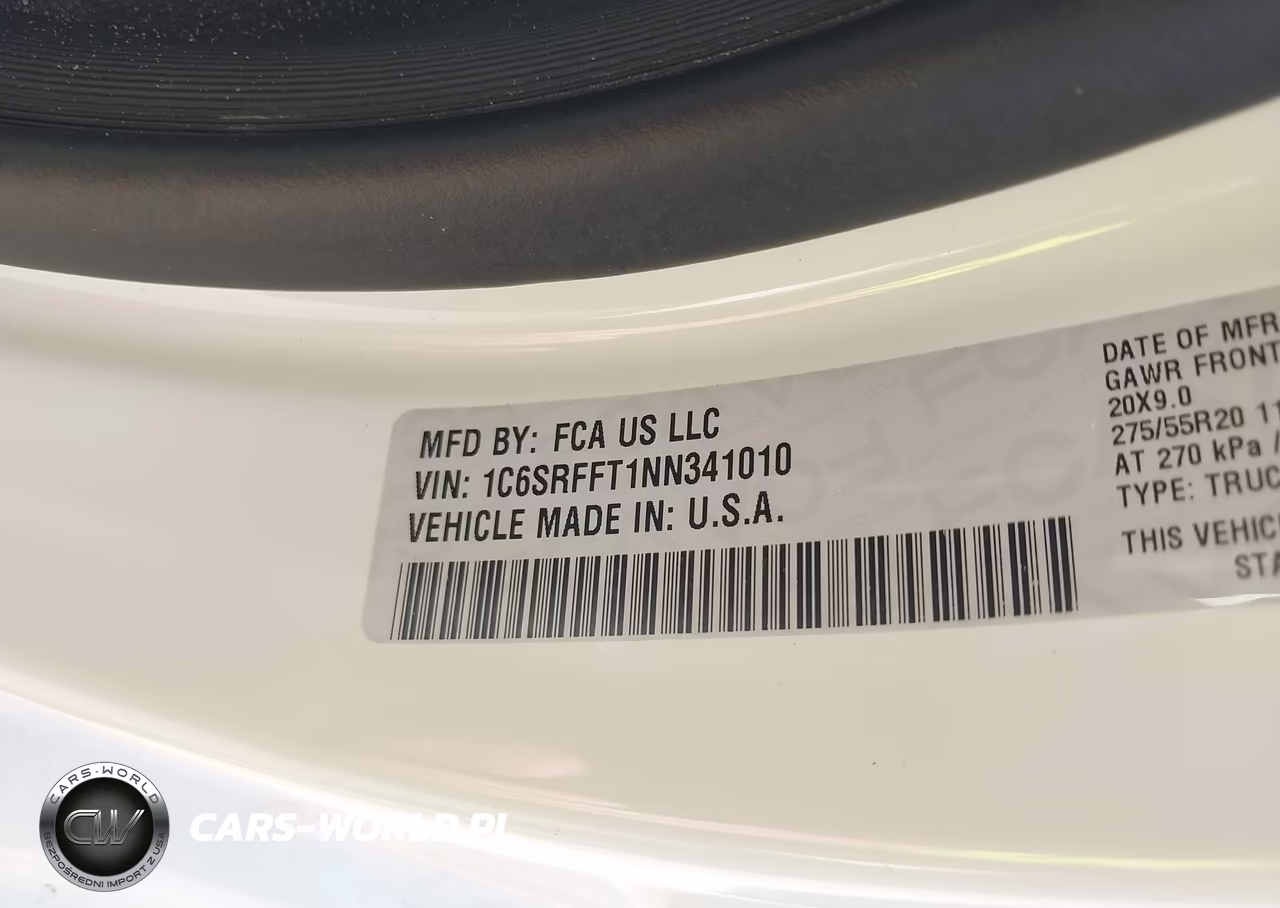 2022 Ram 1500 Big Horn 4X4 5'7 Box VIN:1C6SRFFT1NN341010 - 9