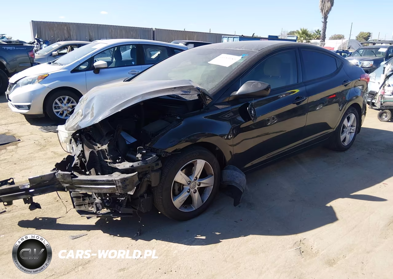 2013 Hyundai Elantra Gls VIN:5NPDH4AEXDH304022 - 2