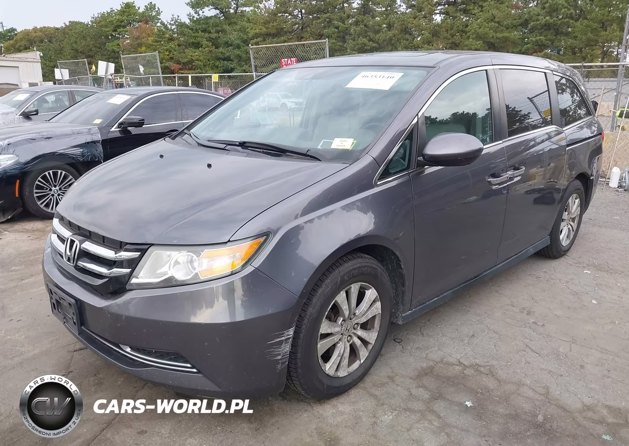 2016 Honda Odyssey Ex-L VIN:5FNRL5H62GB017981 - 2