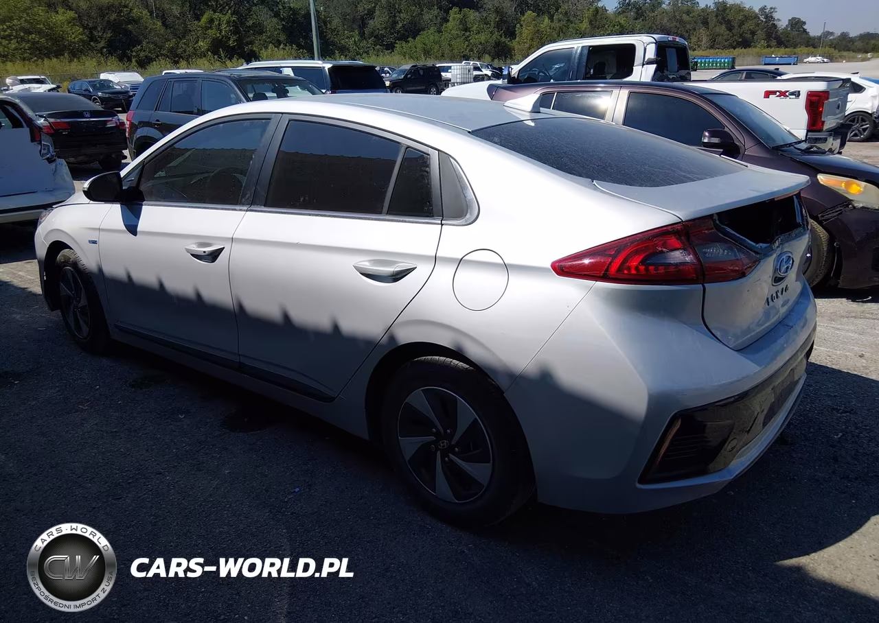 2018 Hyundai Ioniq Hybrid Sel VIN:KMHC75LC9JU087527 - 3