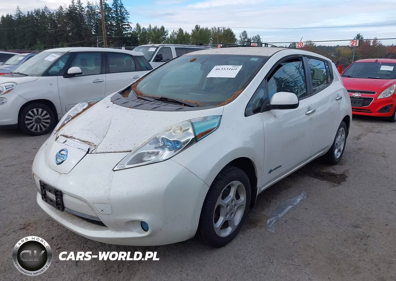 2015 Nissan Leaf Sv VIN:1N4AZ0CP2FC303538 - 2