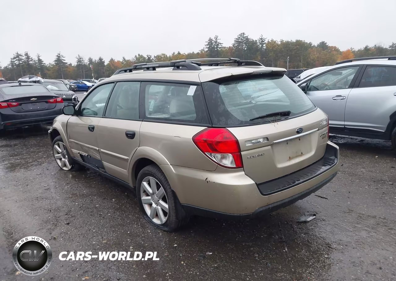 2009 Subaru Outback 2.5I VIN:4S4BP61C996334968 - 3