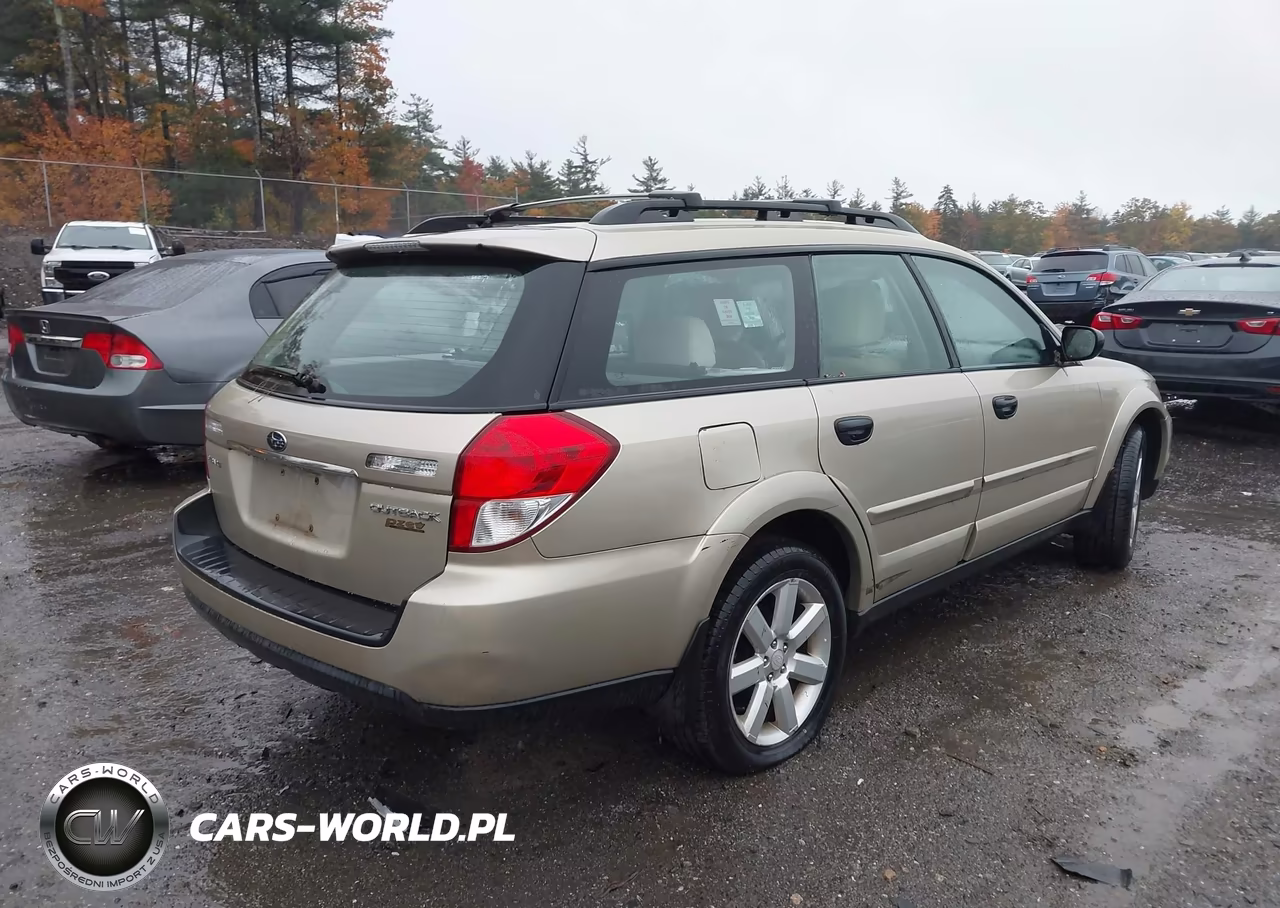 2009 Subaru Outback 2.5I VIN:4S4BP61C996334968 - 4
