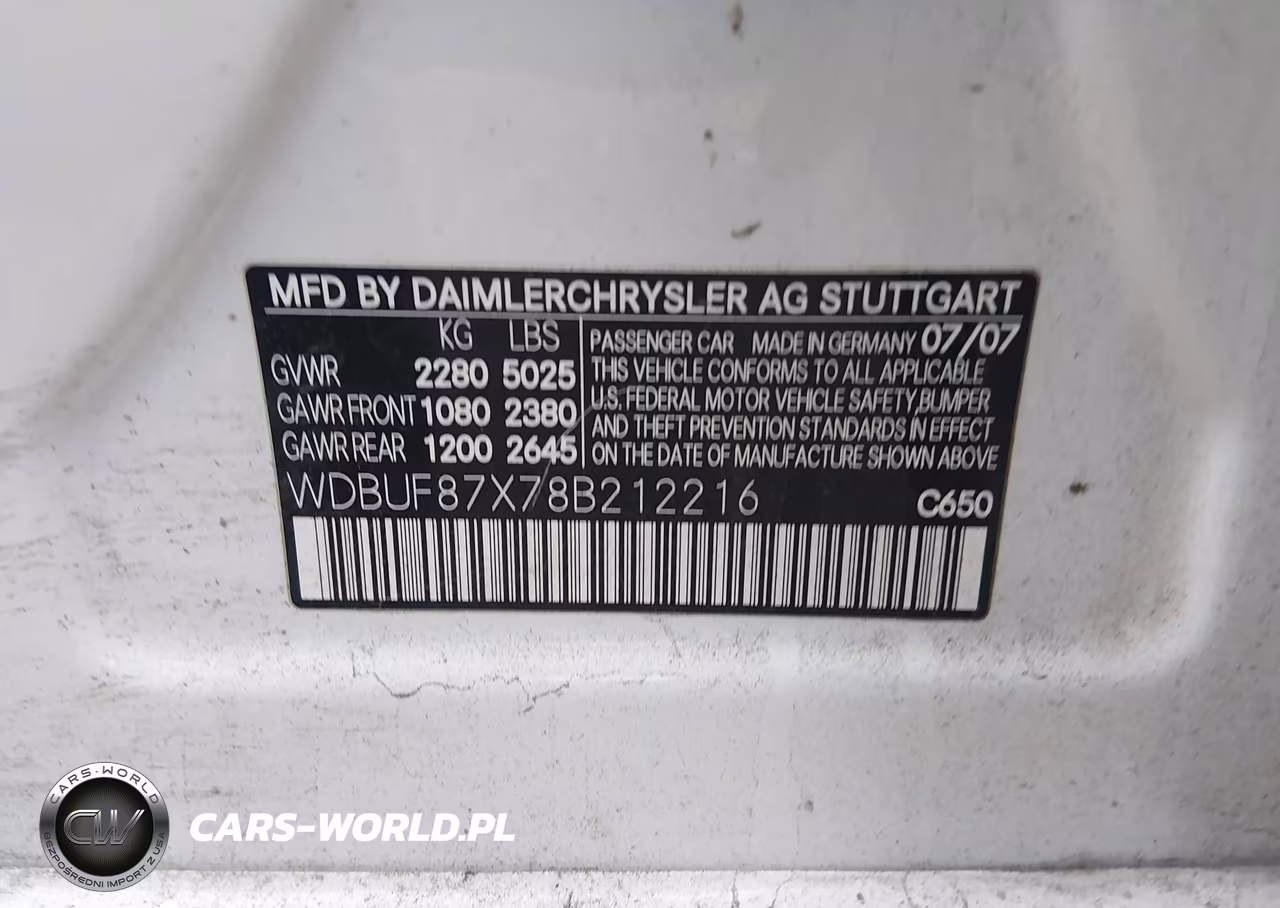 2008 Mercedes-Benz E 350 4Matic VIN:WDBUF87X78B212216 - 9