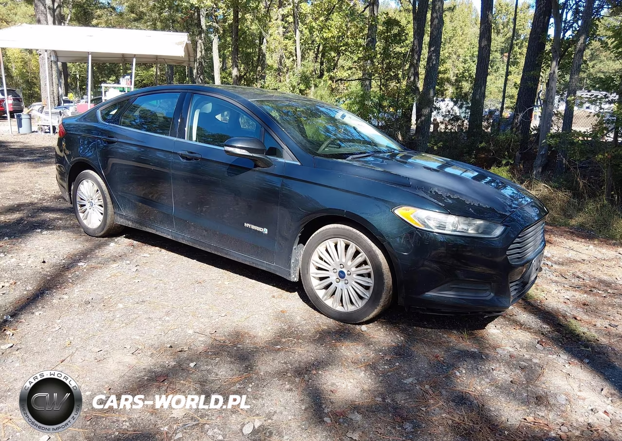2014 Ford Fusion Hybrid Se VIN:3FA6P0LUXER357607 - 1