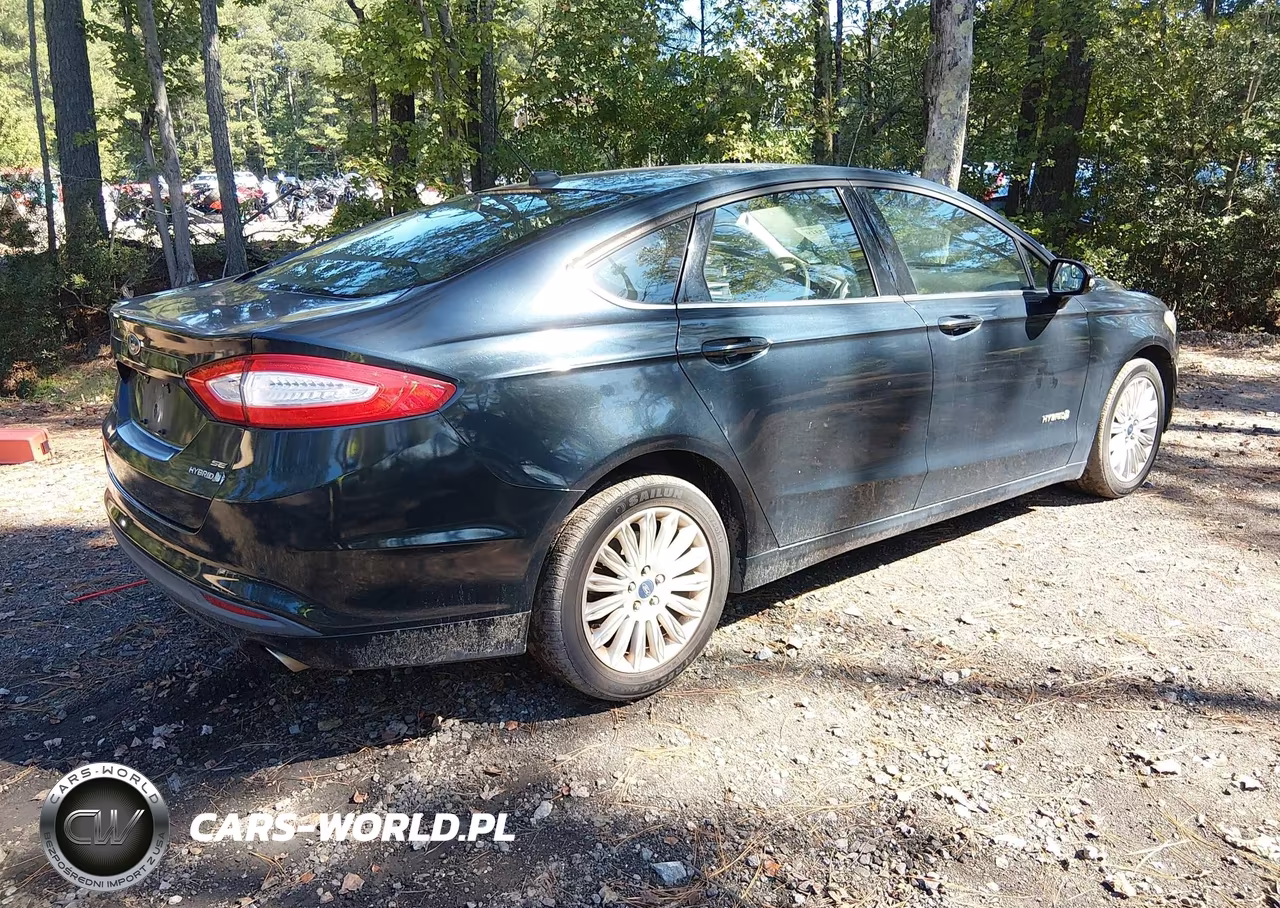 2014 Ford Fusion Hybrid Se VIN:3FA6P0LUXER357607 - 4