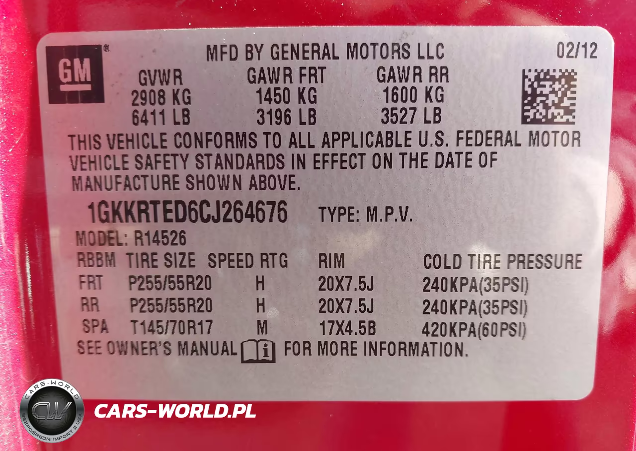 2012 GMC Acadia Denali VIN:1GKKRTED6CJ264676 - 18