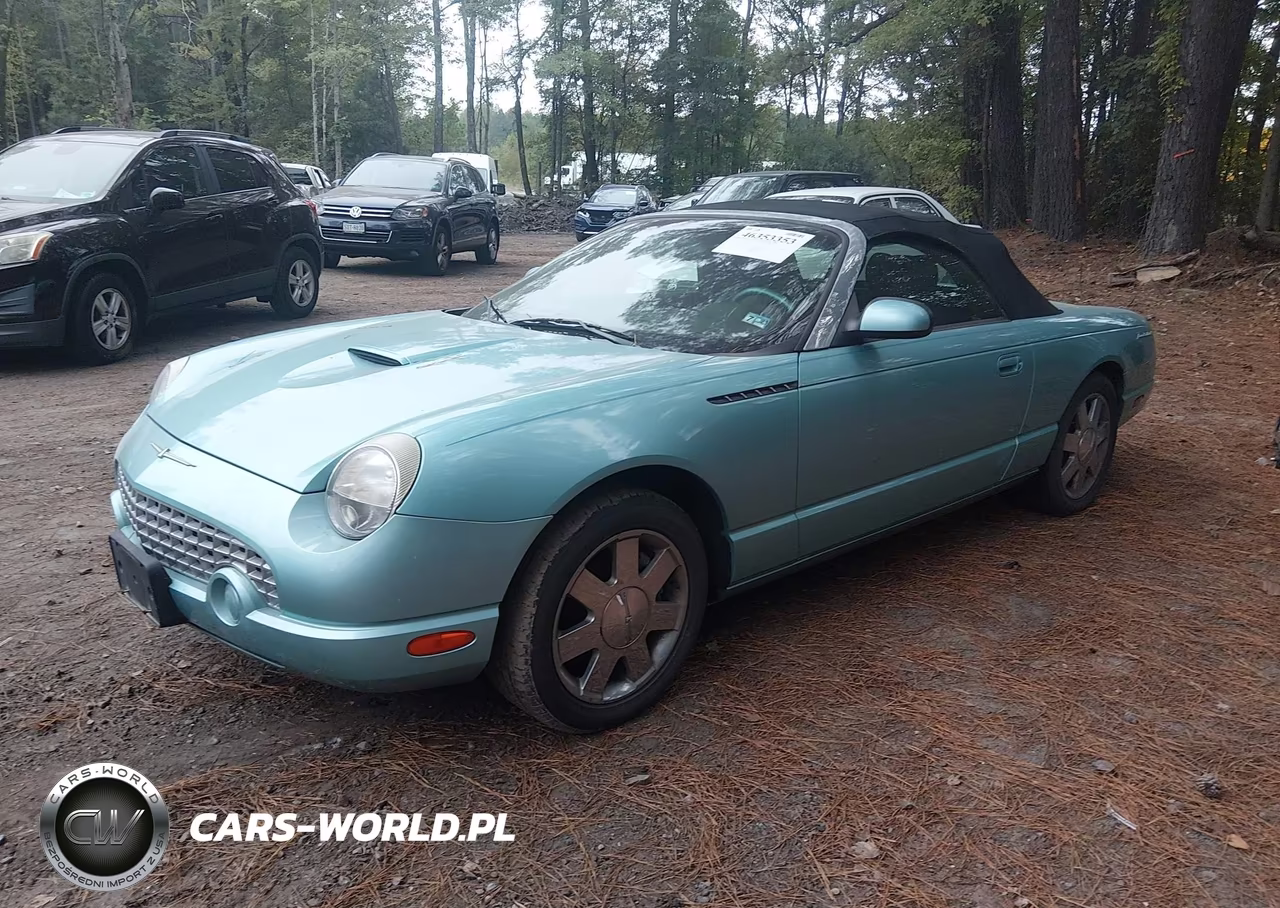 2002 Ford Thunderbird VIN:1FAHP60AX2Y124037 - 2