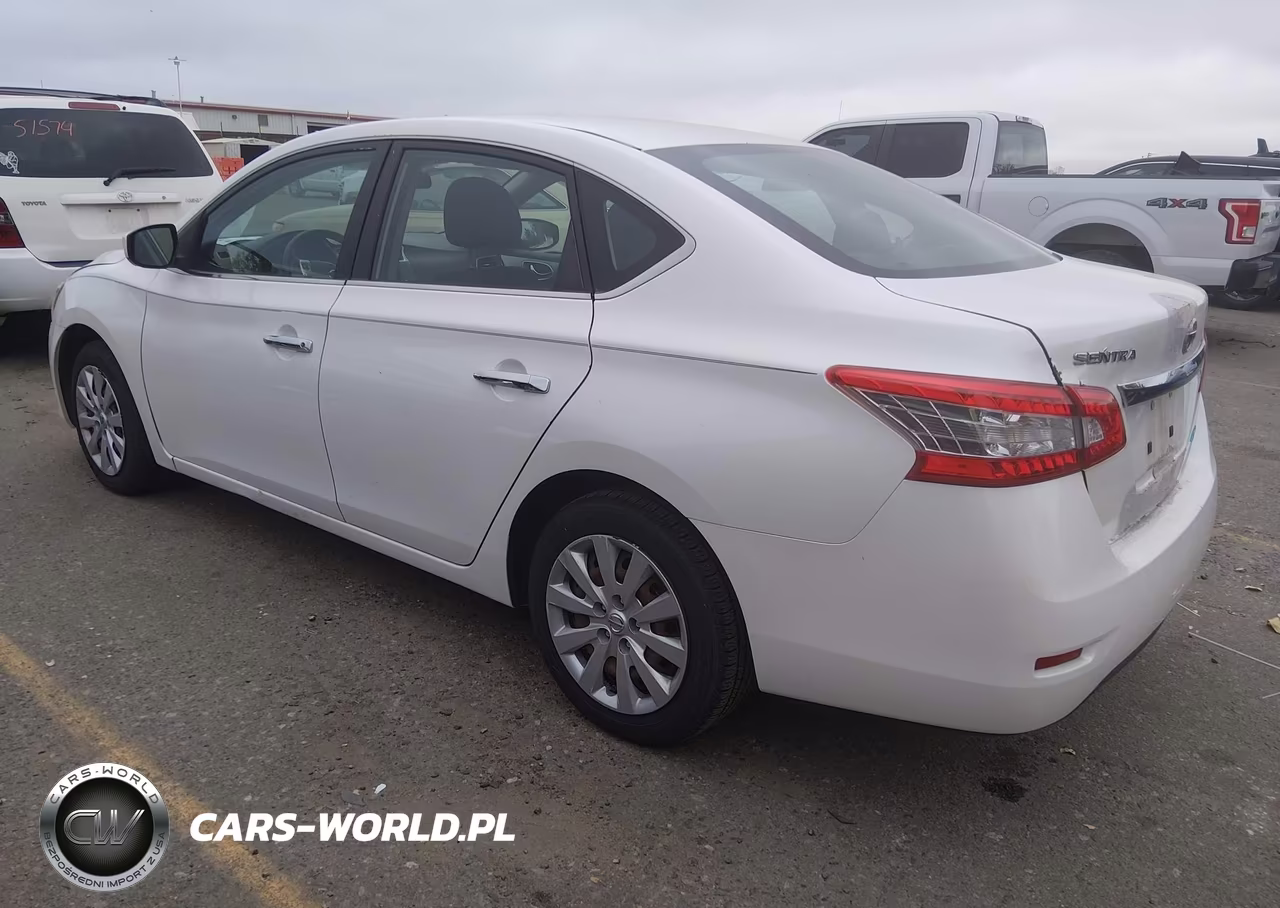 2013 Nissan Sentra Sv VIN:3N1AB7AP8DL714330 - 3