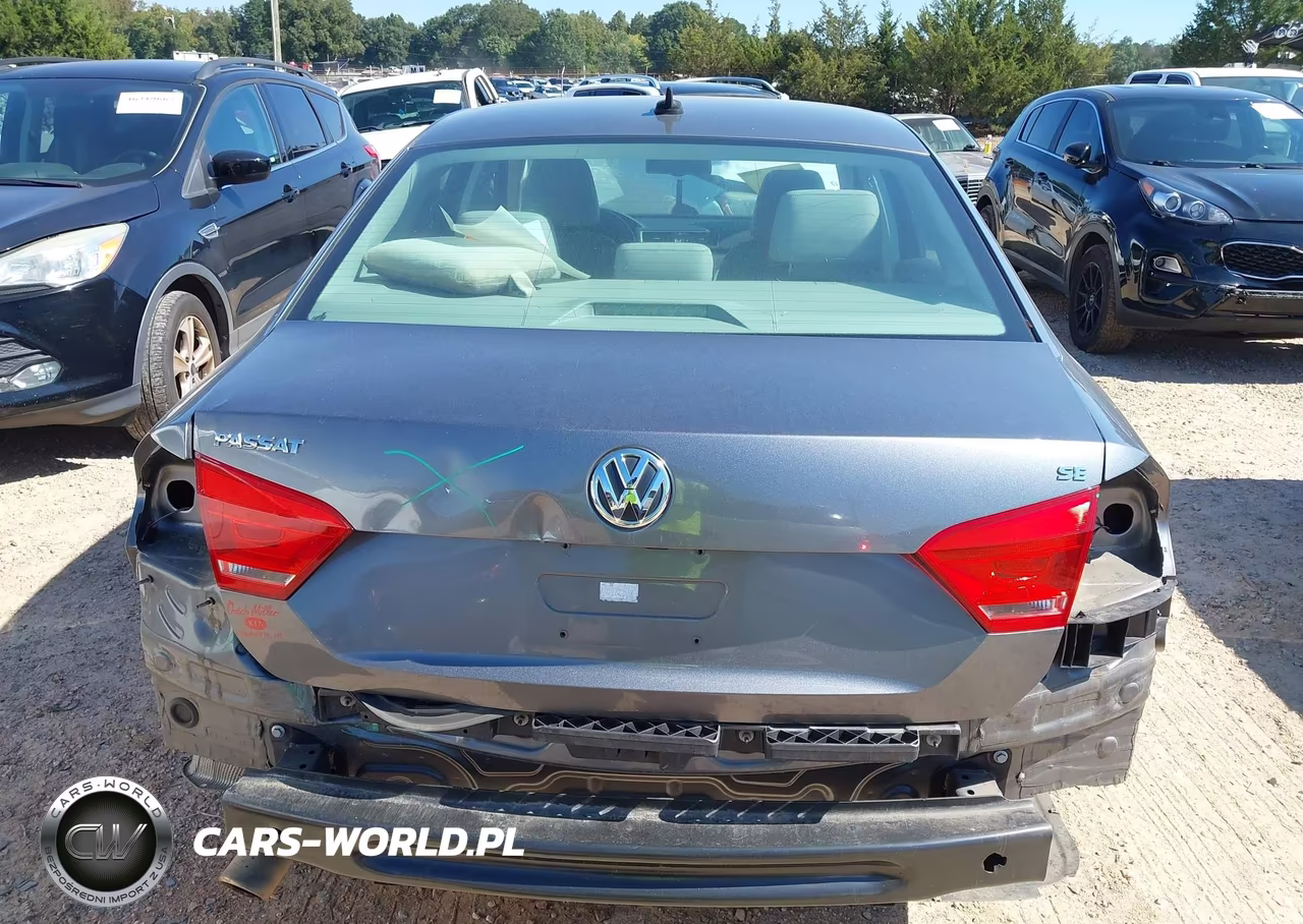 2014 Volkswagen Passat 2.5L Se VIN:1VWBH7A32EC011880 - 16