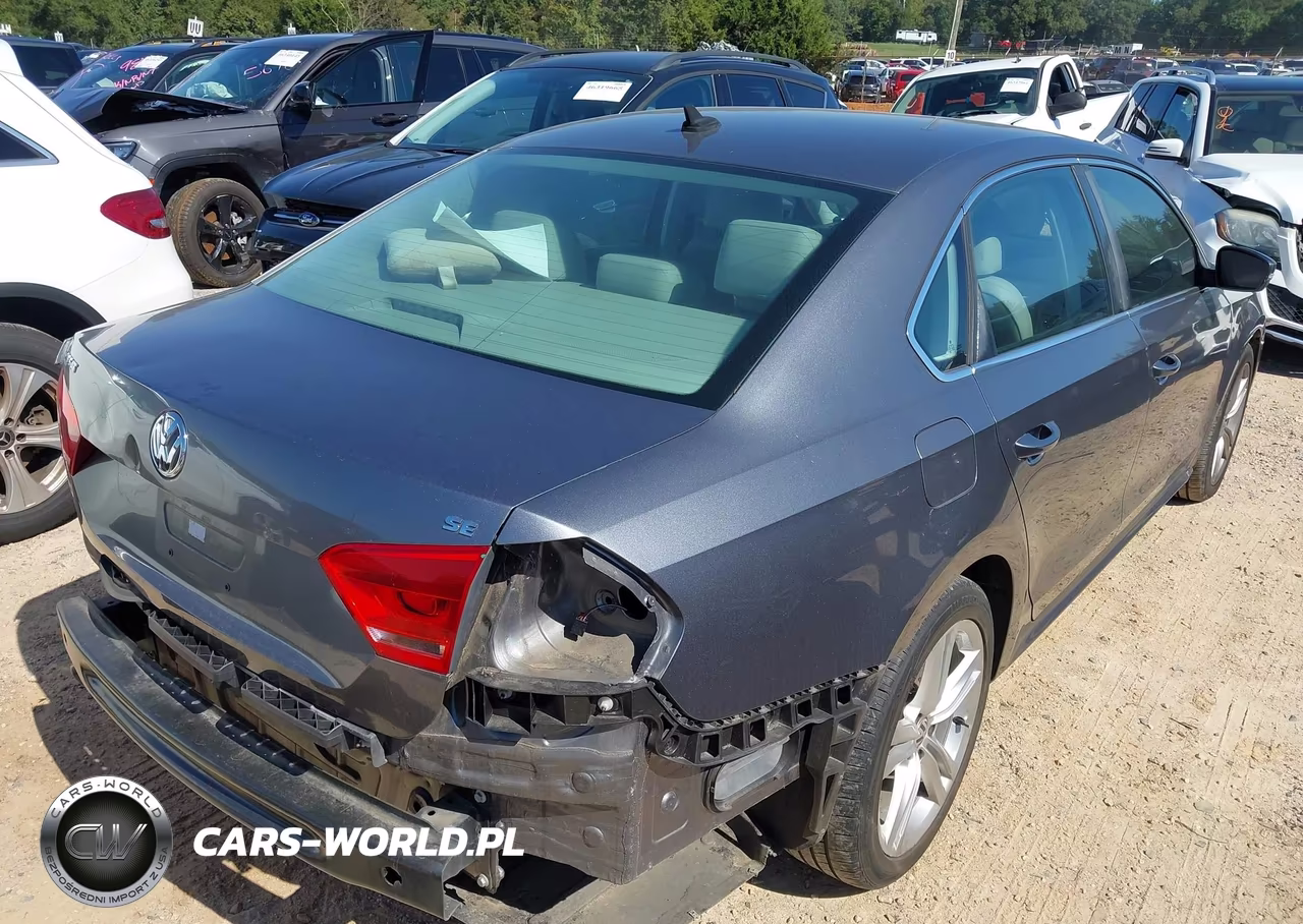 2014 Volkswagen Passat 2.5L Se VIN:1VWBH7A32EC011880 - 4