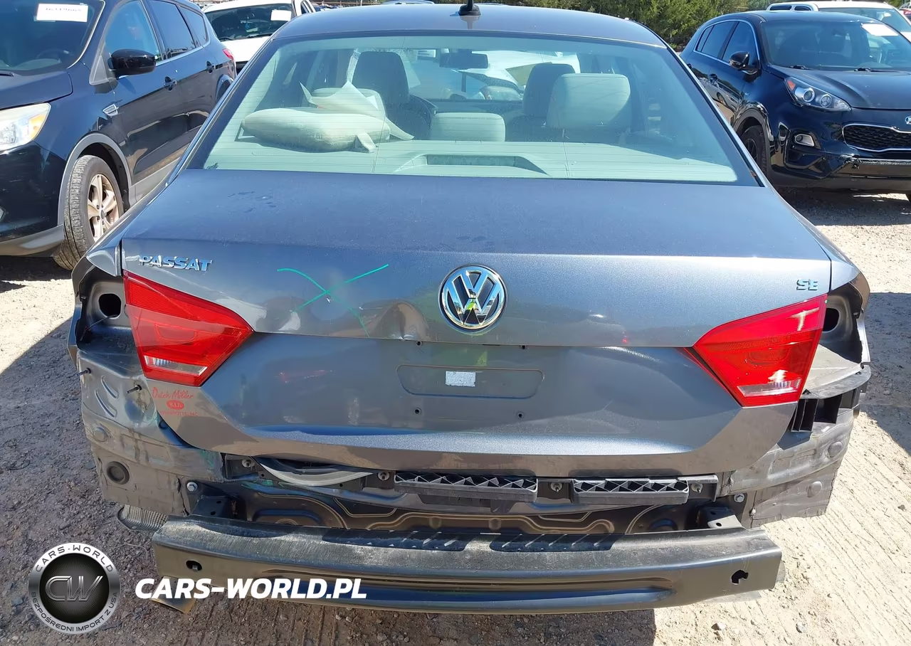 2014 Volkswagen Passat 2.5L Se VIN:1VWBH7A32EC011880 - 6