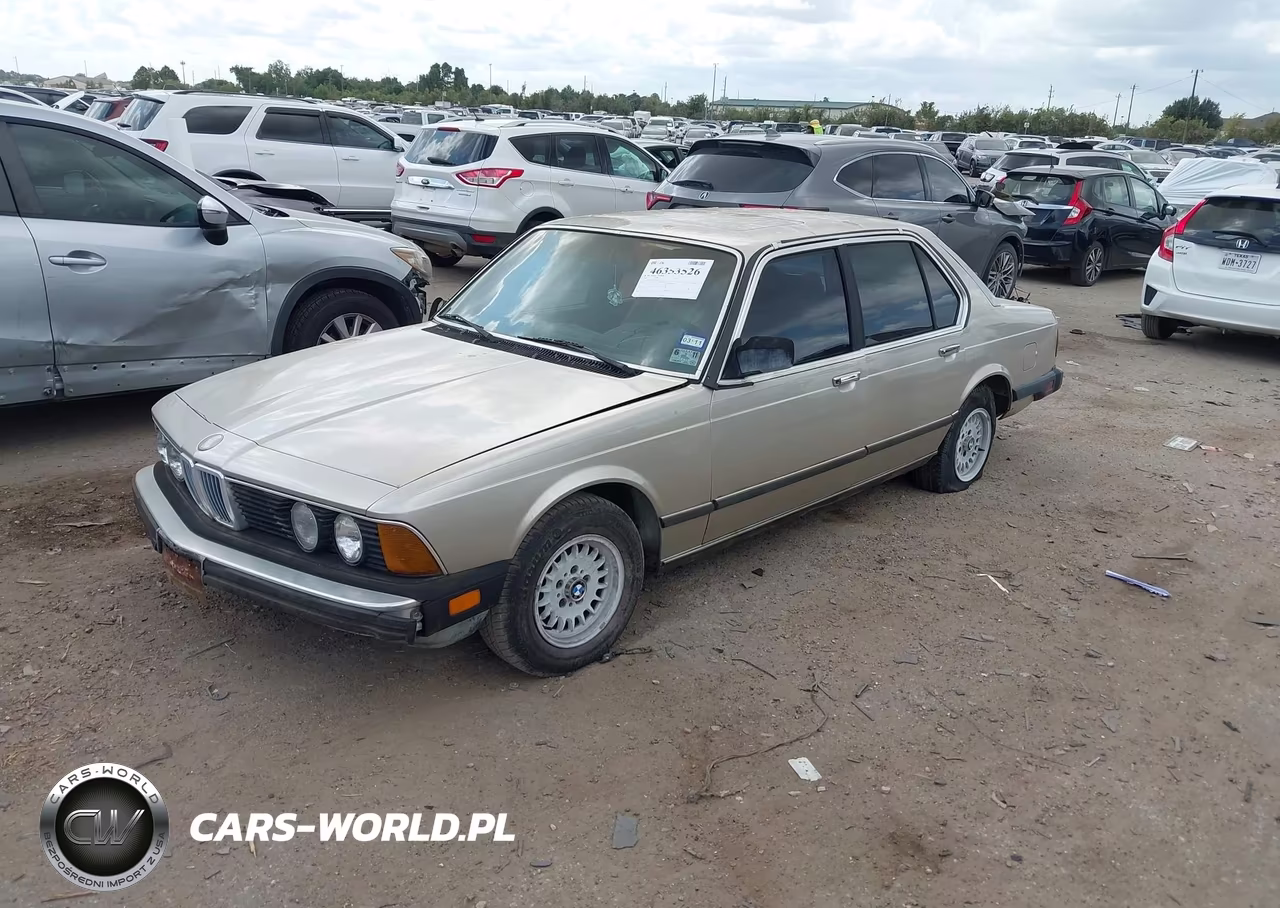 1983 BMW 733 I Automatic VIN:WBAFF8409D7852147 - 2