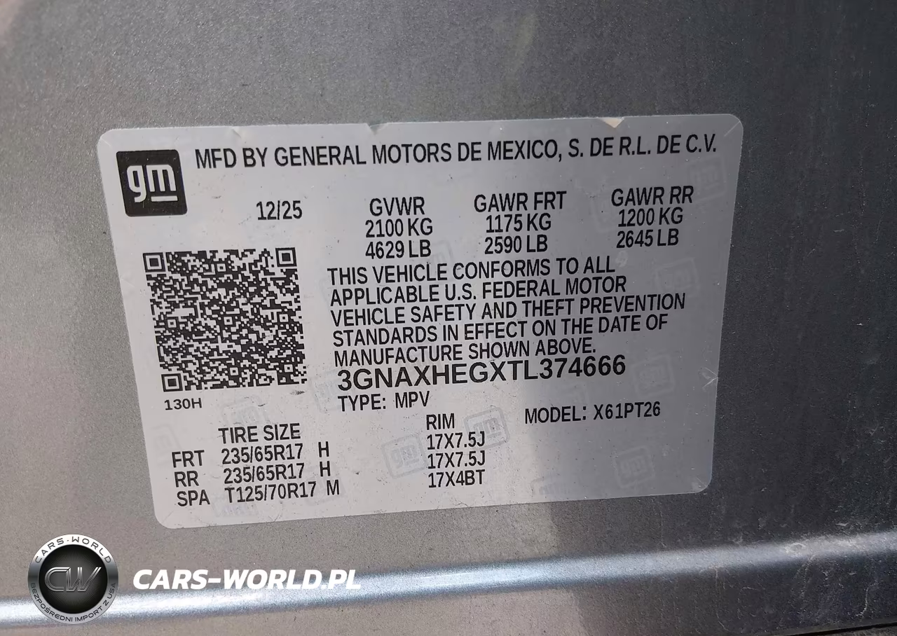 2026 Chevrolet Equinox Fwd Lt VIN:3GNAXHEGXTL374666 - 9