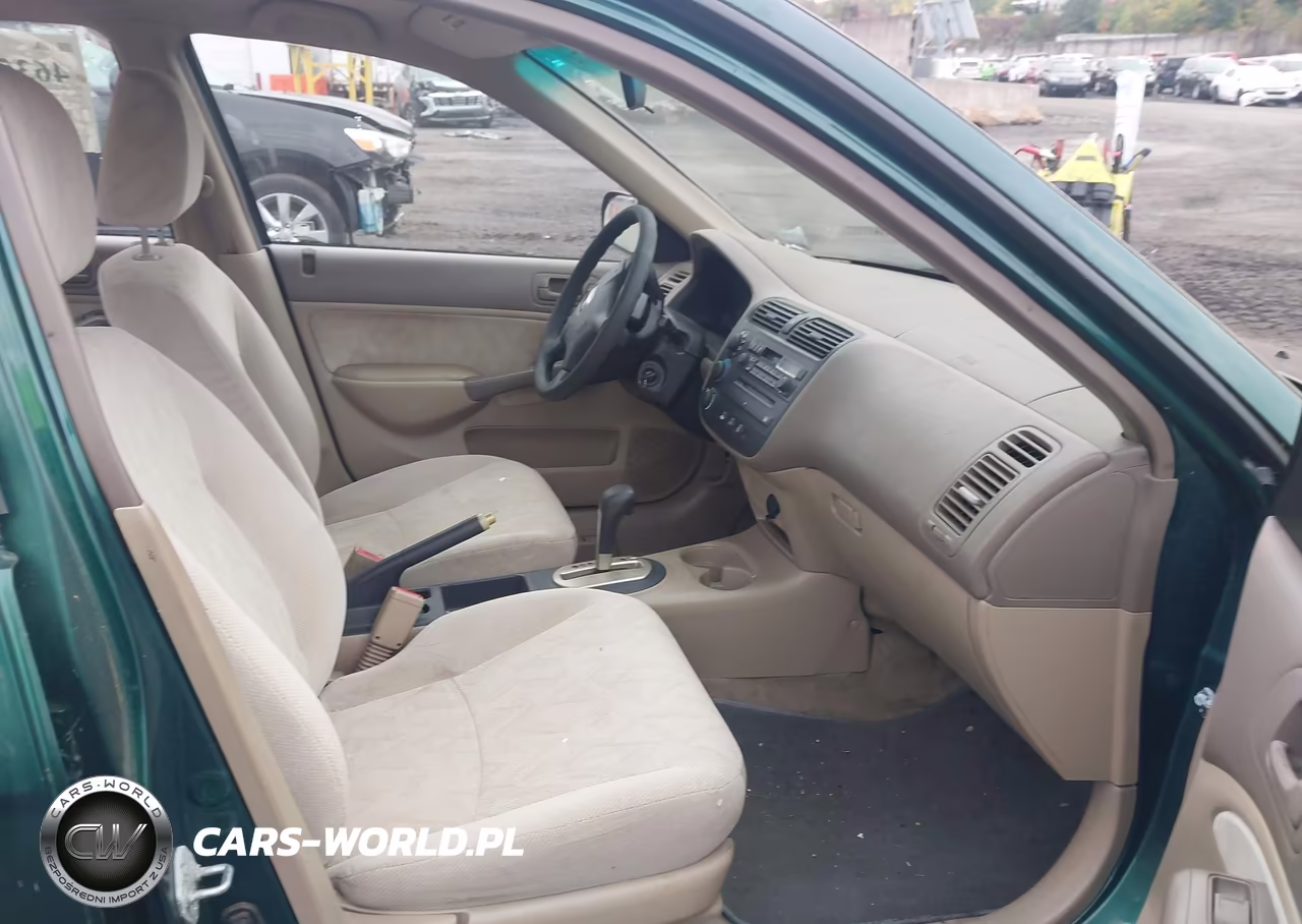 2001 Honda Civic Lx VIN:JHMES165X1S009592 - 5