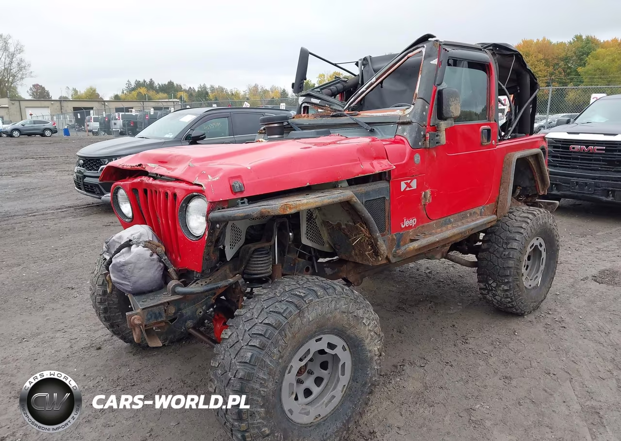 2004 Jeep Wrangler X VIN:1J4FA39S94P723317 - 2