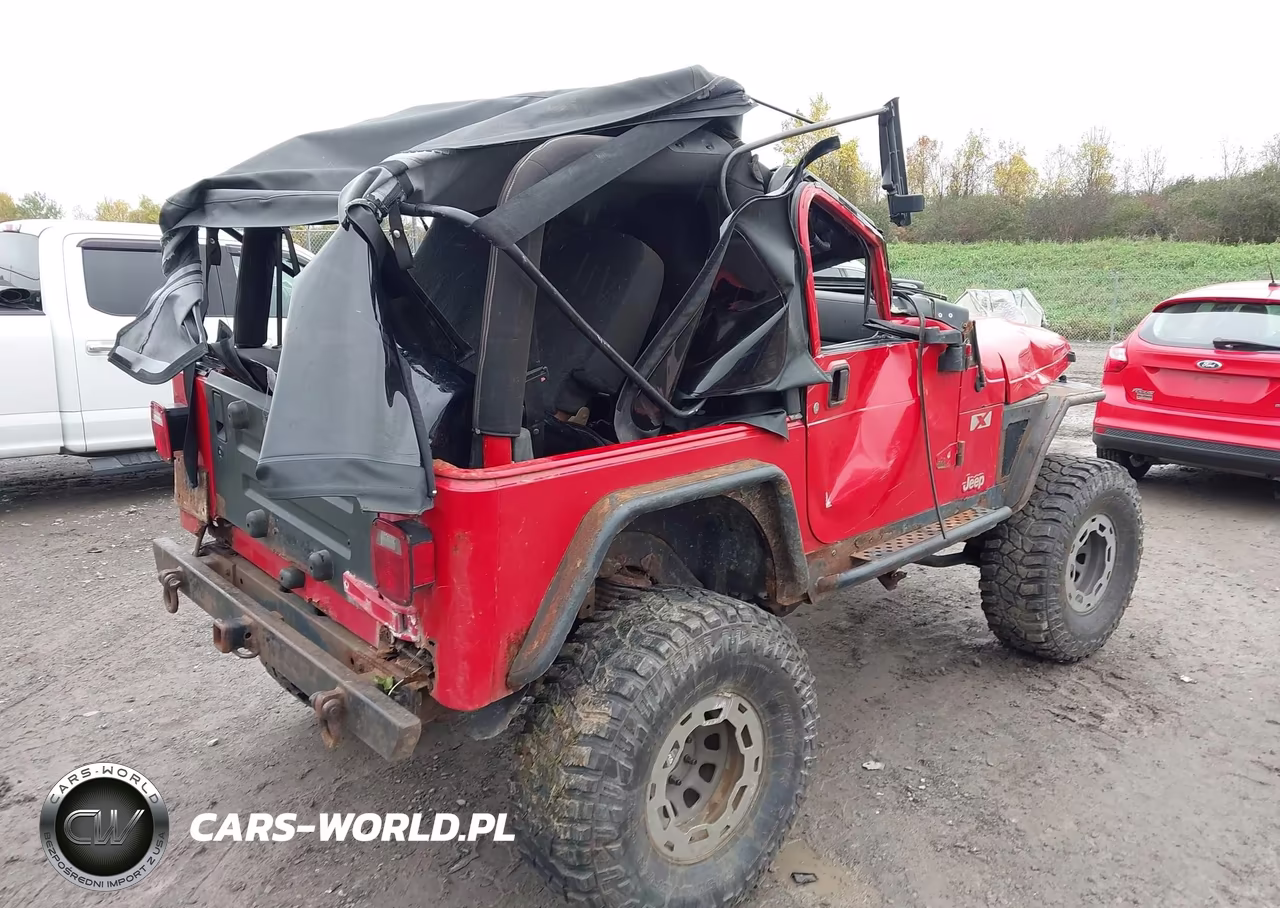 2004 Jeep Wrangler X VIN:1J4FA39S94P723317 - 4