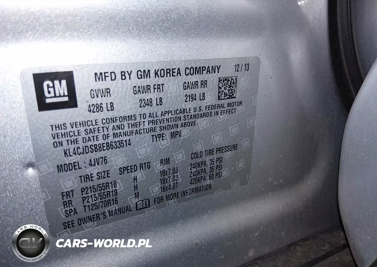 2014 Buick Encore Premium VIN:KL4CJDSB8EB633514 - 9