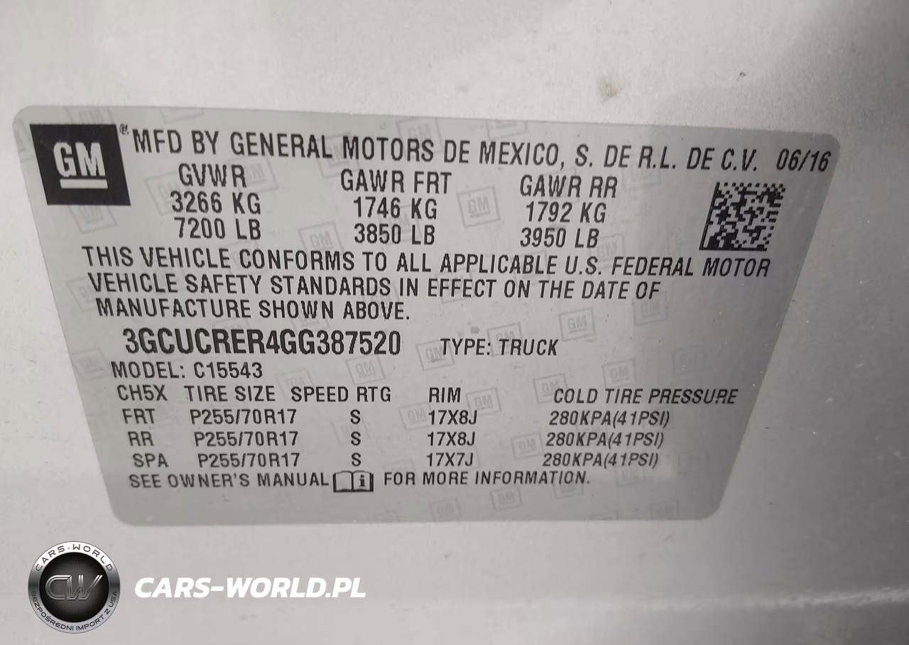 2016 Chevrolet Silverado 1500 1Lt VIN:3GCUCRER4GG387520 - 9