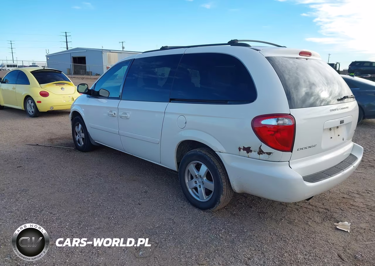 2007 Dodge Grand Caravan Sxt VIN:2D4GP44L67R217593 - 3