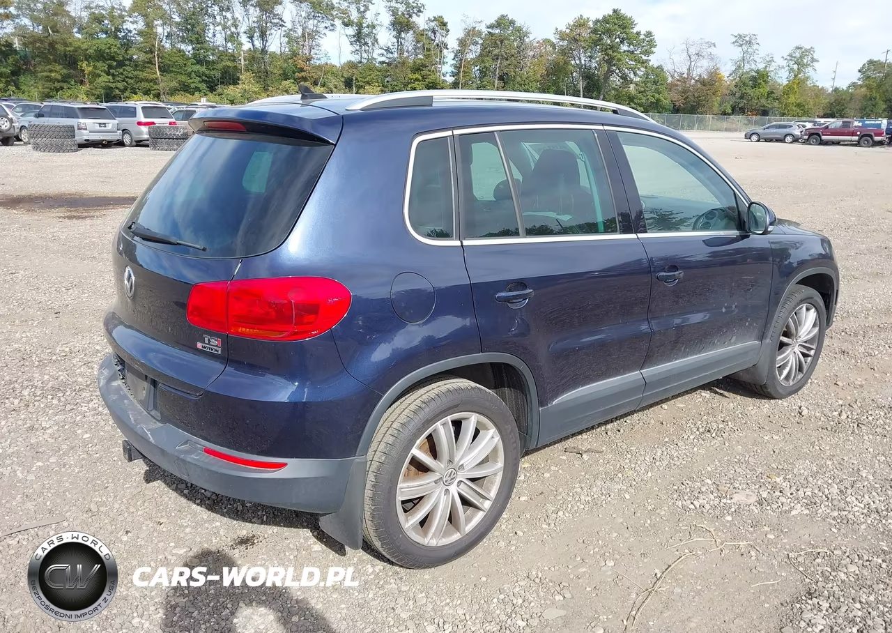 2016 Volkswagen Tiguan Se VIN:WVGBV7AX5GW529204 - 4