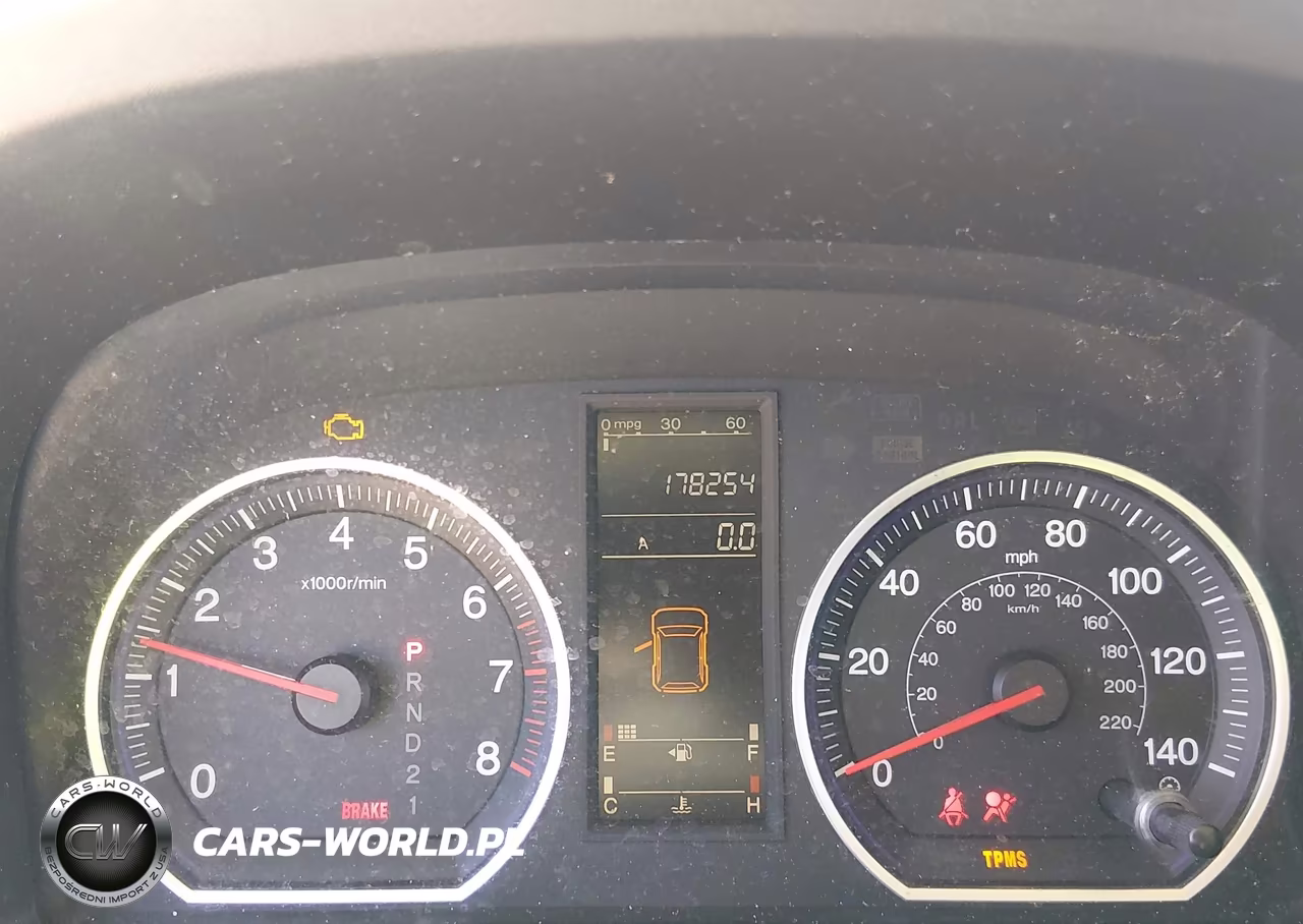 2008 Honda Cr-V Lx VIN:5J6RE48308L043241 - 7