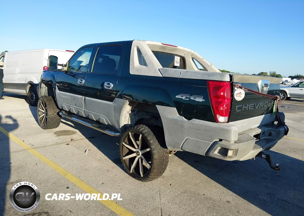 2002 Chevrolet Avalanche 1500 VIN:3GNEK13T72G124946 - 3