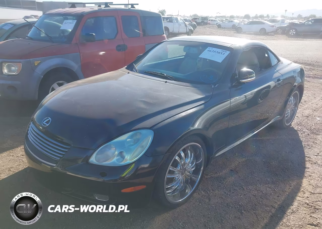 2002 Lexus Sc 430 VIN:JTHFN48Y620012829 - 2