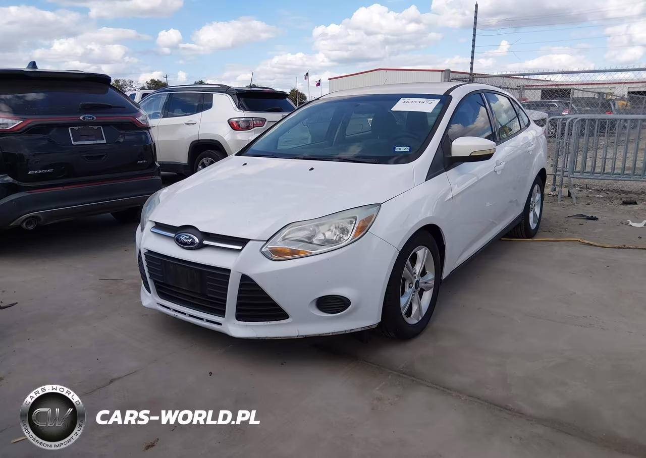 2013 Ford Focus Se VIN:1FADP3F29DL106934 - 2